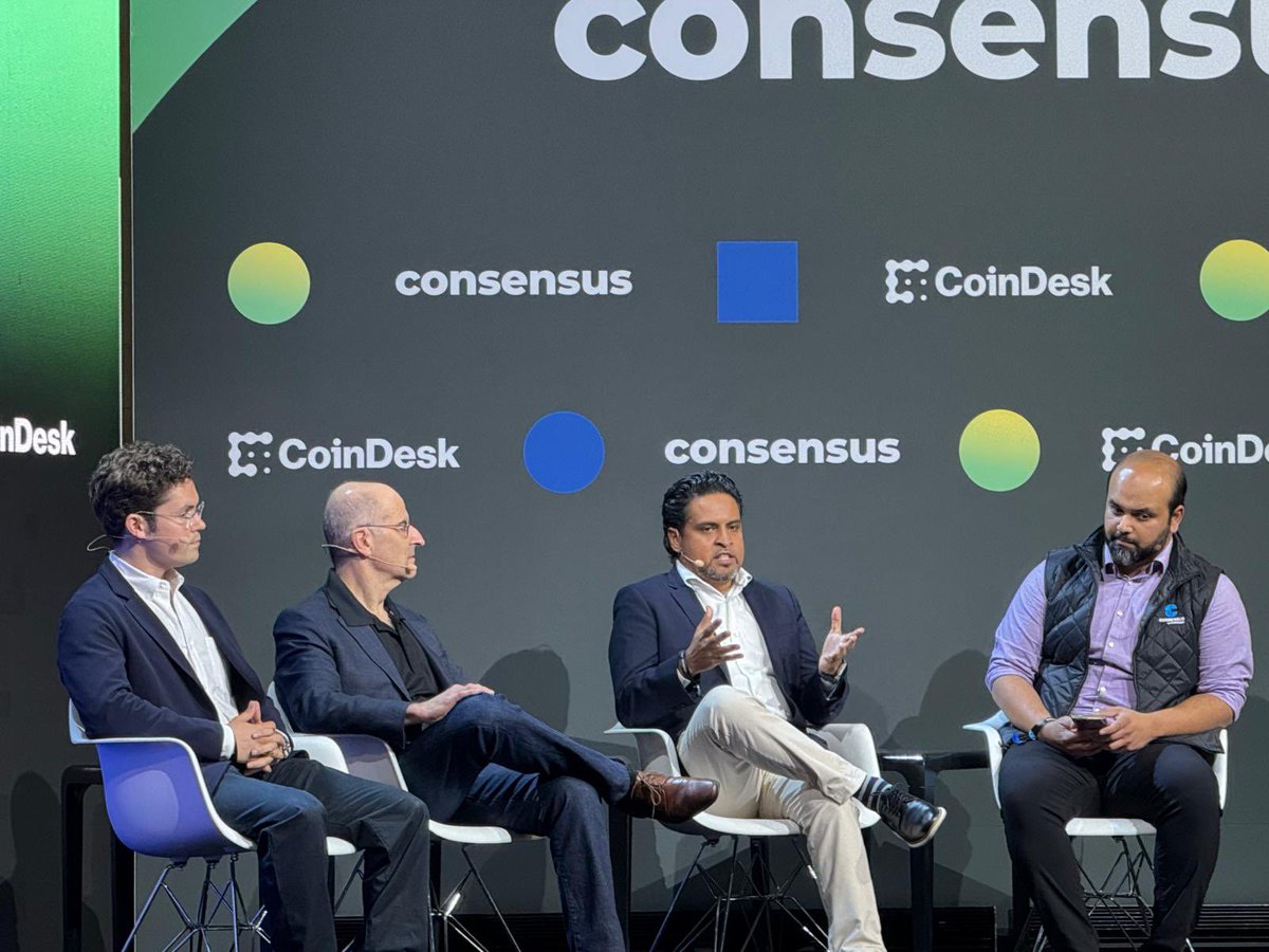 Today at #Consensus2025, I explored key drivers of digital infrastructure: treasury management, #Bitcoin, <a href="/MARAHoldings/">Moved to @MARA</a>’ twin-turbo strategy, edge computing &amp; AI/hyperscalers.

As the world’s largest BTC miner, $MARA leads with one of the lowest costs per coin - mining or buying