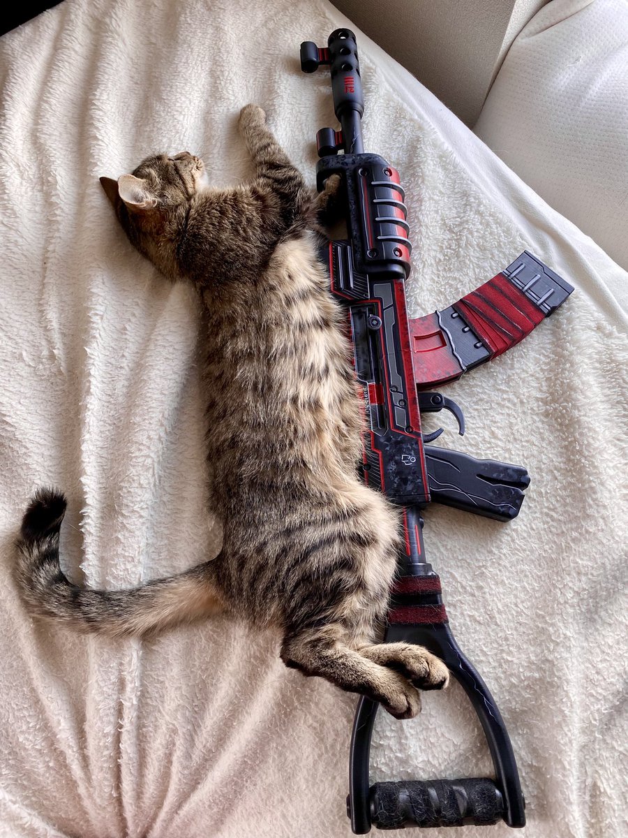 みんなが自分の限定コード利用して沢山買ってくれたおかげで、Alien red AKがlootroomから贈呈された！

細部に拘ってブラシ職人がペイントしてるしウニと比べてもかなりデカくてイイ

<a href="/lootroom/">lootroom</a> got it. so cooool! ty!