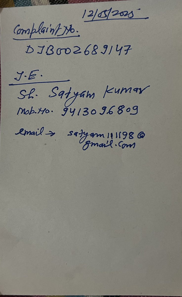 mayankddubey's tweet photo. @p_sahibsingh @gupta_rekha @DelhiJalBoard I’m a resident of Gali No.40, Sadh Nagar 2, Palam Colony. We have been receiving sewage water through water line from last 10 days. We have made repetitive complaints to Mr Satyam Kumar appointed J. E. (DJB) for area but no action taken. https://t.co/A7KTzhK4D2