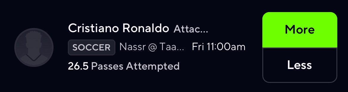 propsbyjay's tweet photo. SOCCER POTD ☢️☢️✅💸

Nassr will dominate in possession as usual and ronaldo will get the ball fed. 

#PrizePicksNBA #soccer #potd #PrizePicks #gamblingX #GamblingCommunity #SportsGambling #sportsbetting #nukeprop #prizepickspotd #nba #mlb #nhl #Eurovision2025 https://t.co/c2eQS2jgOa