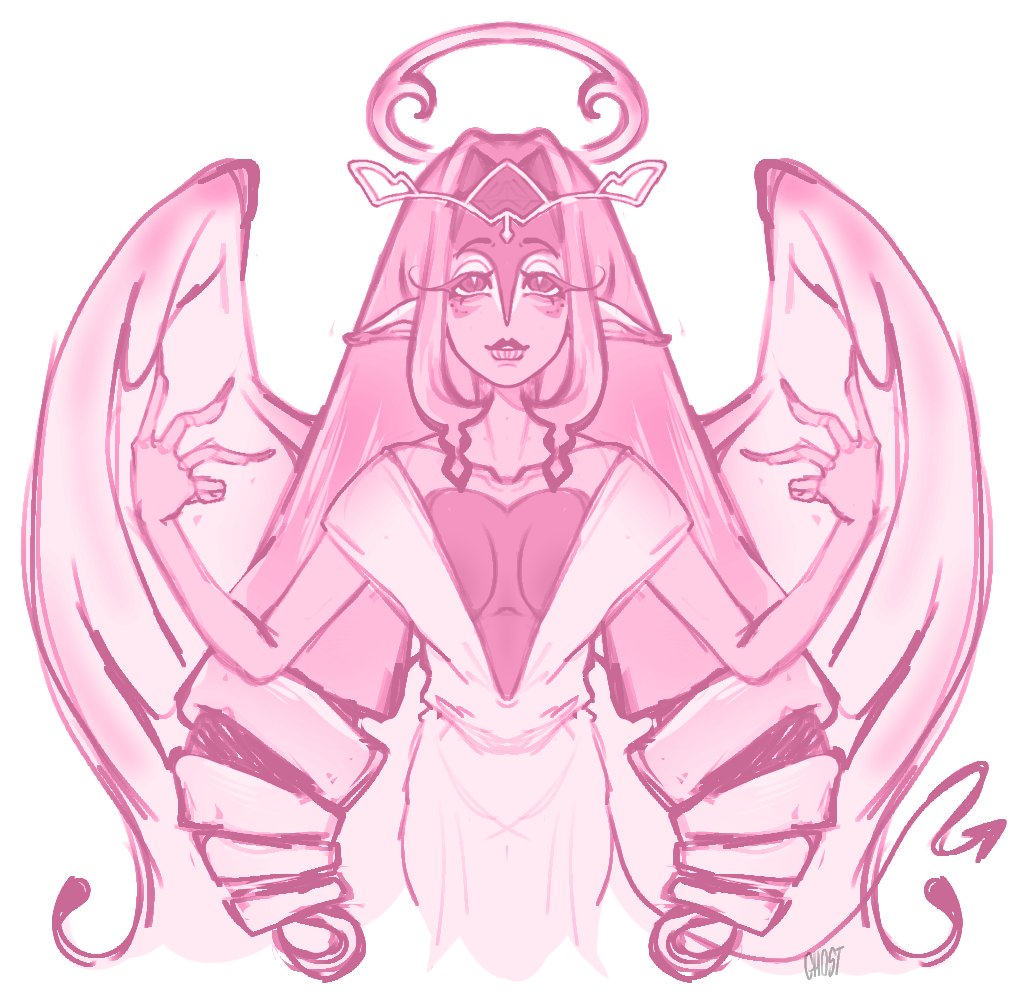 SpecterBoyy's tweet photo. Eternal Sugar Cookie sketch to get back into drawing,, 
#cookierunkingdom #eternalsugarcookie 
__________ https://t.co/JZbc1Yv3pJ