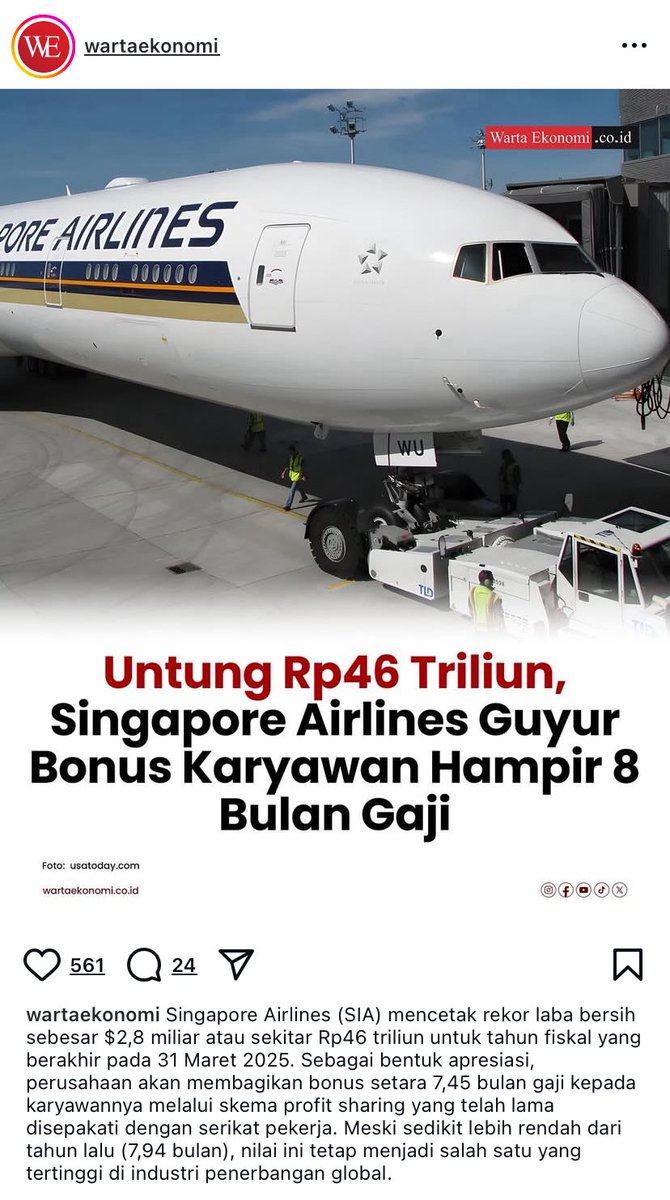 hrdbacot's tweet image. Jadi benar ya industri penerbangan komersial itu sebenernya potensi untungnya gede seperti kata CEO Indonesia Airlines waktu itu