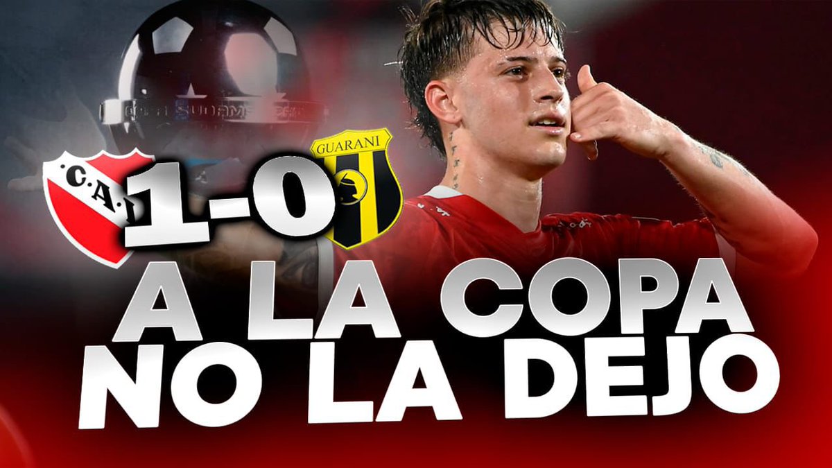 🗣️ “#Independiente paseó a Guaraní y llega bien a la Bombonera”

🎙️ Por <a href="/MartinchoRoldan/">Martín Roldan</a> 

🎥 youtu.be/k4WXIlKuGZw?si…
🎥 youtu.be/k4WXIlKuGZw?si…