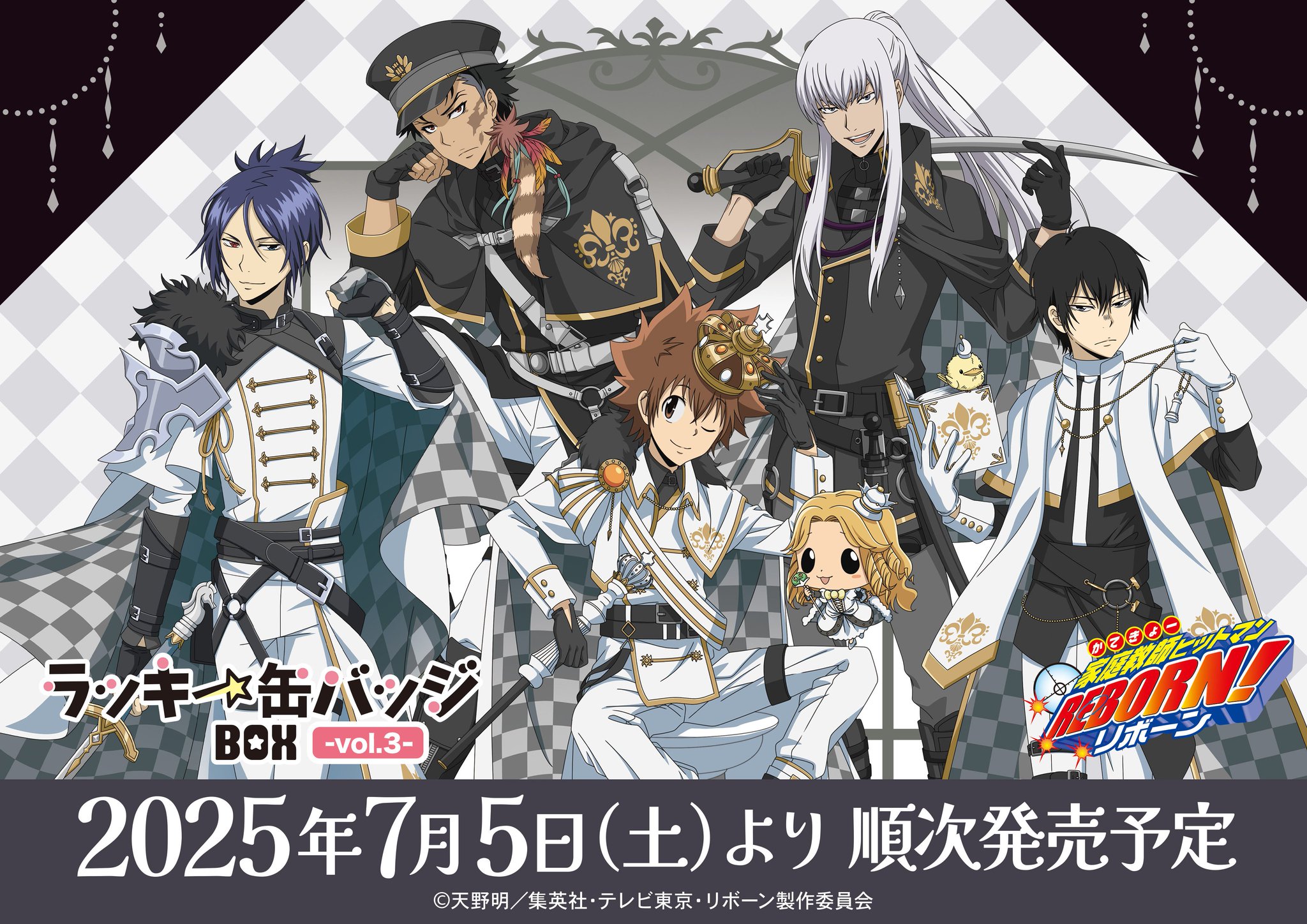 リボーン　アニメ　カレンダー　2008 美品】家庭教師ヒットマンREBORN! リボーン 2008 カレンダー