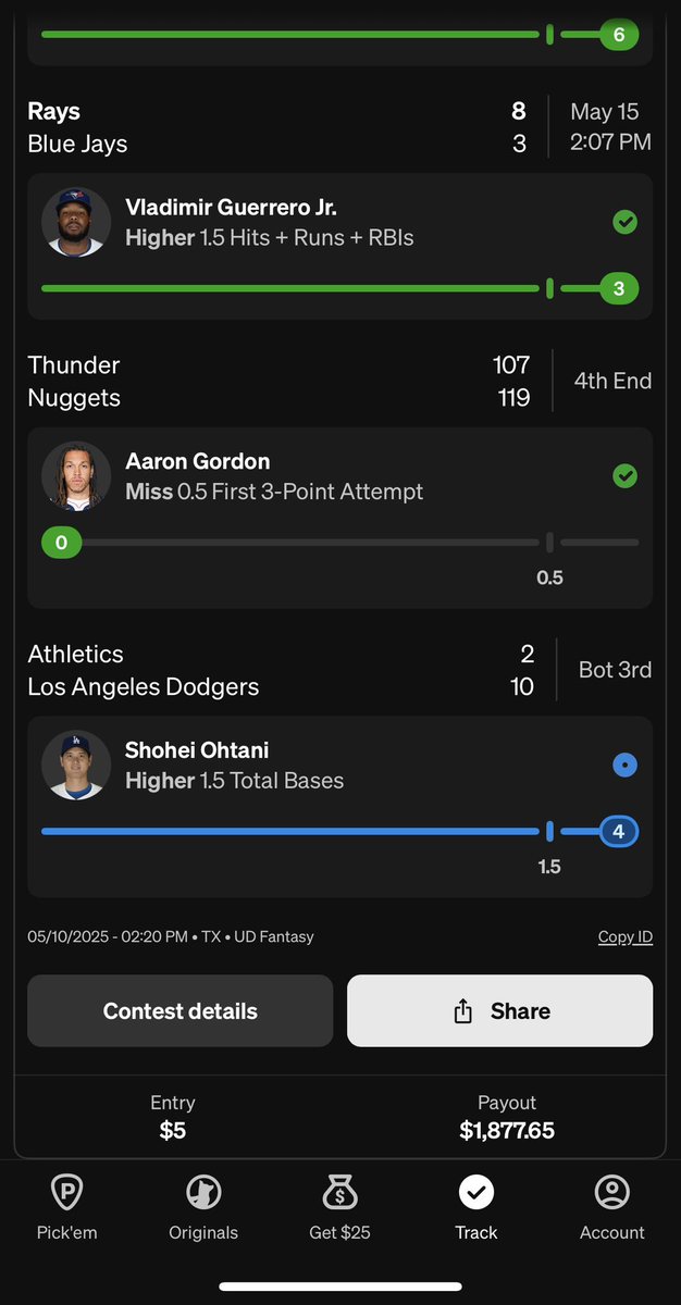 markramos50's tweet photo. @DFSnDONUTS Completed a streak 🥹 https://t.co/YPO9vkwbeX