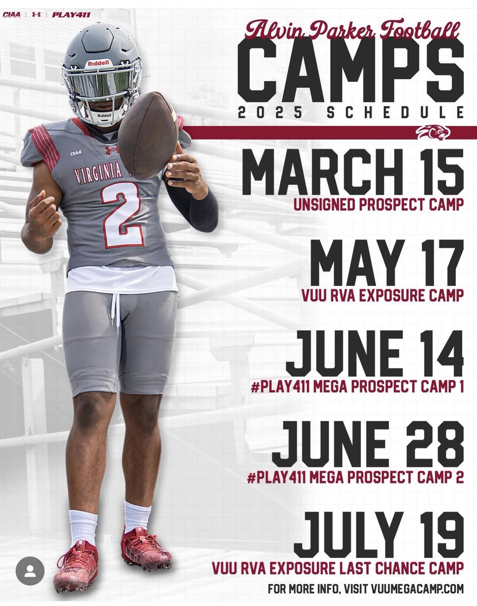 Register ASAP and come this Saturday to work in front of the coaches.