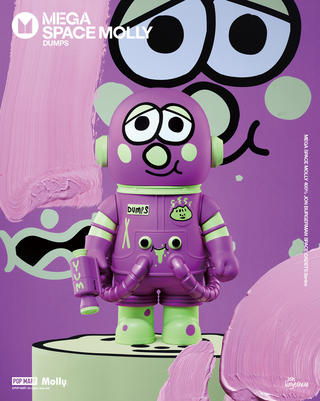 その他 MEGA SPACE MOLLY 400% Jon Burgerman Amazon.com: POP MART MEGA Space Molly 400% Jon Burgerman