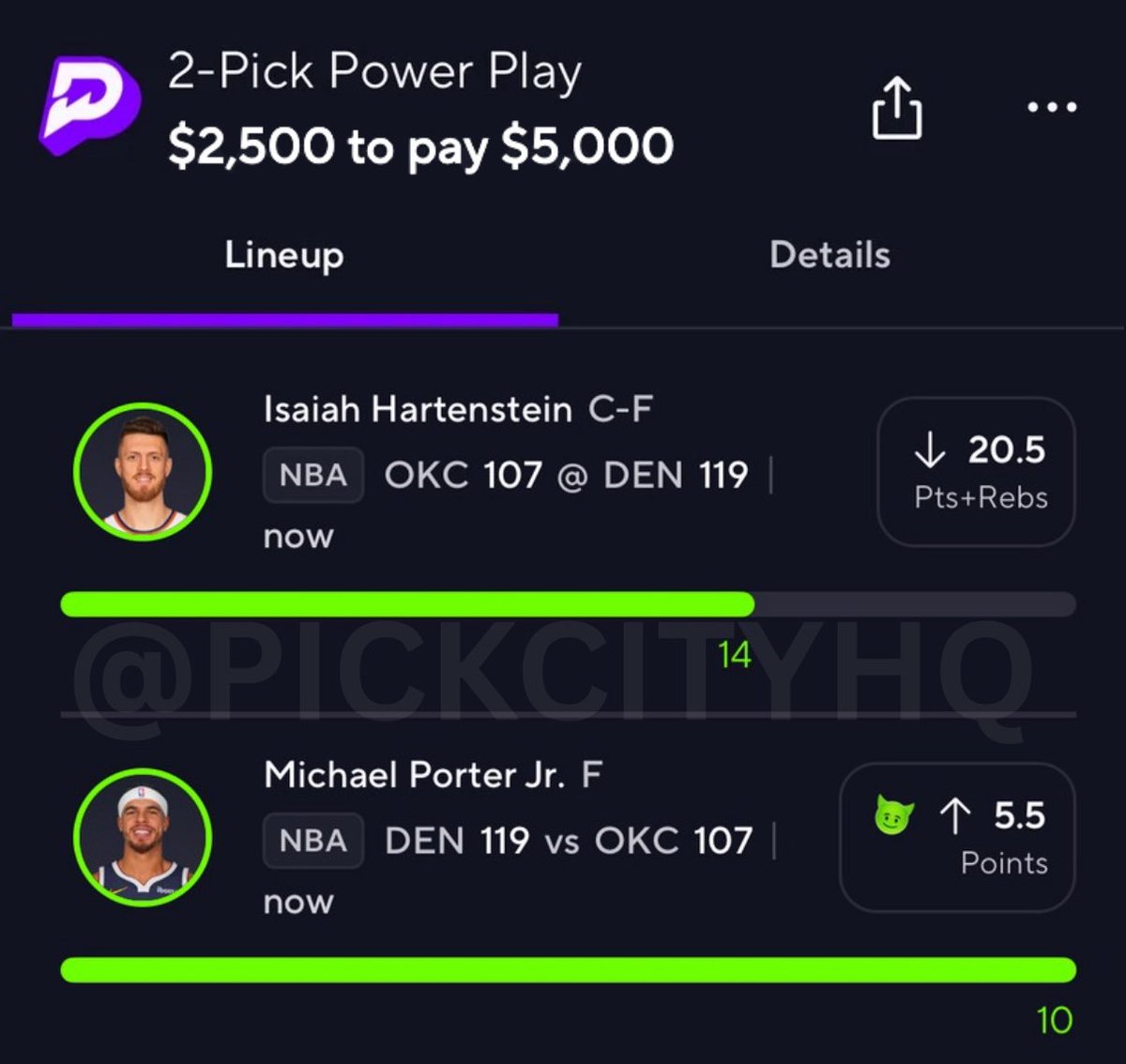 Someone’s getting $2,500 tonight since this cashed! 😈

All you gotta do is like and comment to enter! ✅

Nah this is so funny yall should’ve seen how many people ran the opposite of my play… 😭😭😭