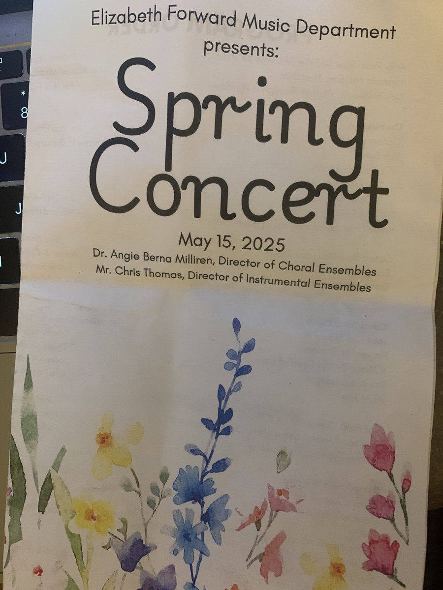 Benjamin Cook (@benjaminccook) on Twitter photo Congratulations to the Elizabeth Forward High School Band, Chorus, and String Orchestra students on a fantastic concert tonight. In addition, congratulations to their outstanding teachers, Chris Thomas (band and strings) and Angie Milliren (chorus). <a href="/ABMilliren/">Dr. Angie Berna Milliren</a> <a href="/EFWarriors/">Elizabeth Forward HS</a> Congratulations to the Elizabeth Forward High School Band, Chorus, and String Orchestra students on a fantastic concert tonight. In addition, congratulations to their outstanding teachers, Chris Thomas (band and strings) and Angie Milliren (chorus). <a href="/ABMilliren/">Dr. Angie Berna Milliren</a> <a href="/EFWarriors/">Elizabeth Forward HS</a>