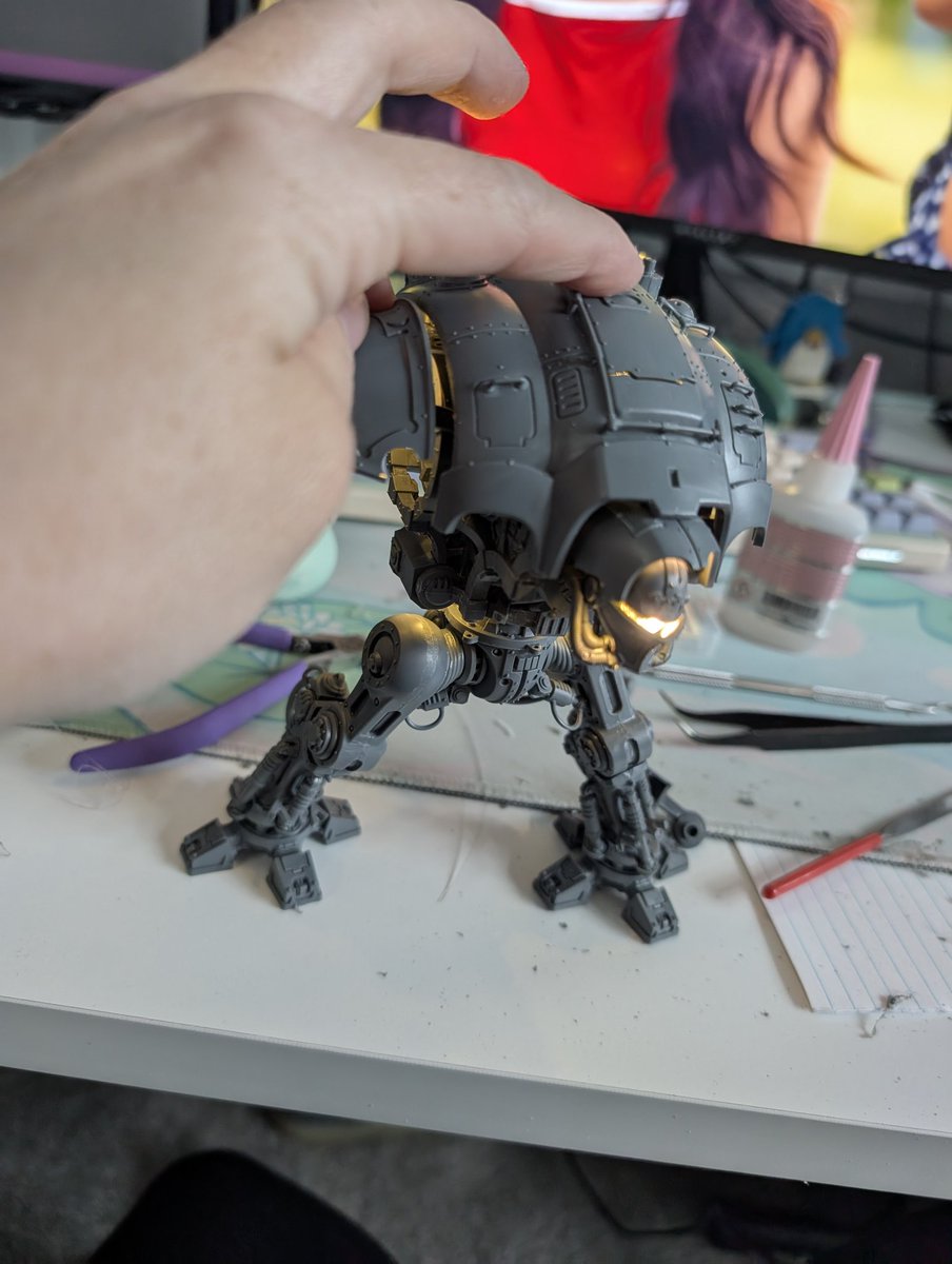 Super early test of the lights!