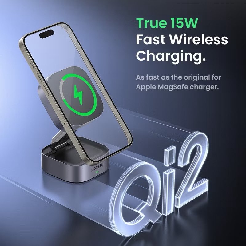 TheGoPaShop's tweet photo. Ugreen 2-in-1 แท่นชาร์จไร้สาย MagSafe + AirPods ชาร์จไว 15W เหลือ 934.-
https://t.co/jVKowAtzCV
#Ugreen #WirelessChargerUgreen #ที่ชาร์จไร้สายiPhone #MagSafeCharger #แท่นชาร์จ2in1 #ที่ชาร์จแม่เหล็ก #Qi2Certified #ของมันต้องมี #รีวิวแท่นชาร์จ #thegogadget https://t.co/ghEk61I63R