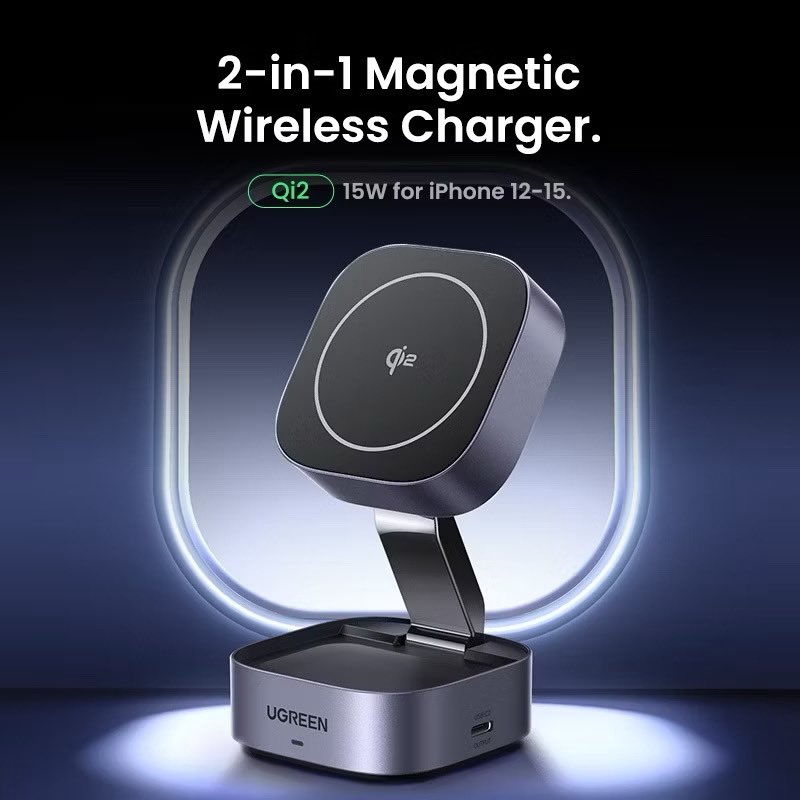 TheGoPaShop's tweet photo. Ugreen 2-in-1 แท่นชาร์จไร้สาย MagSafe + AirPods ชาร์จไว 15W เหลือ 934.-
https://t.co/jVKowAtzCV
#Ugreen #WirelessChargerUgreen #ที่ชาร์จไร้สายiPhone #MagSafeCharger #แท่นชาร์จ2in1 #ที่ชาร์จแม่เหล็ก #Qi2Certified #ของมันต้องมี #รีวิวแท่นชาร์จ #thegogadget https://t.co/ghEk61I63R