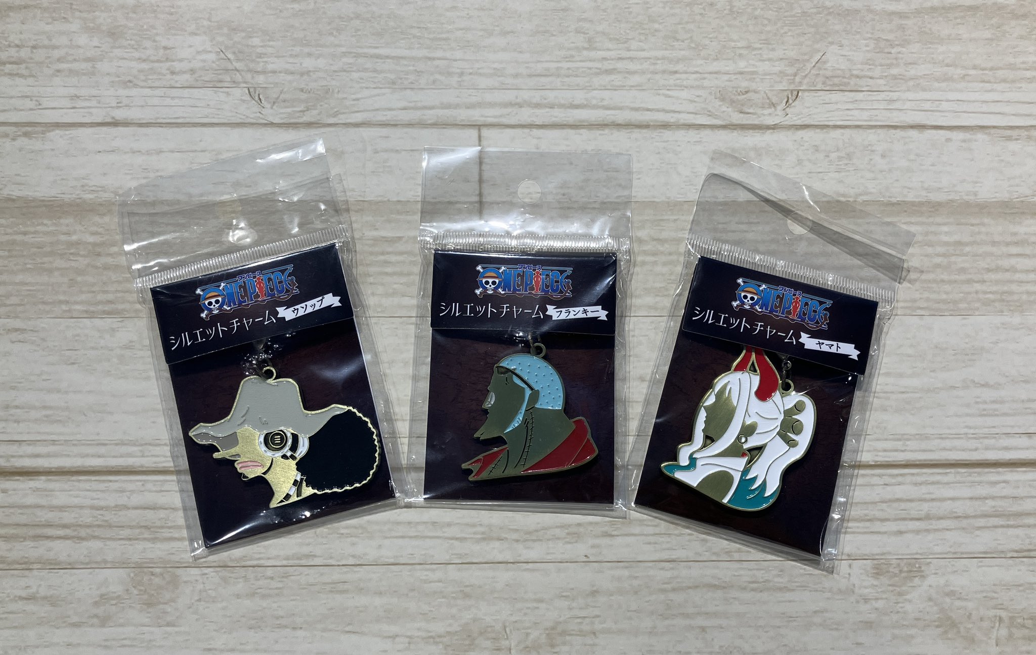 激レア　ワンピース　ルフィ　ウソップ　チャーム モンキー・D・ルフィ(EB02-061)SEC-P