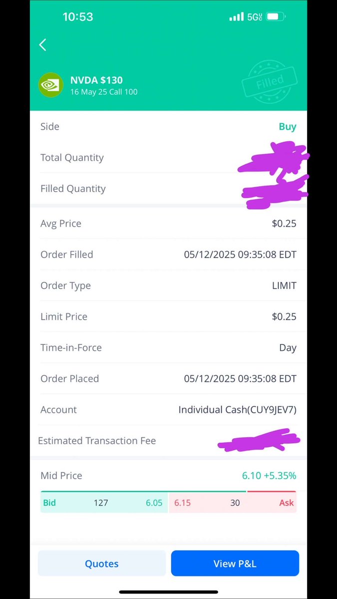 Hathorsignals's tweet photo. Just made the biggest trade of my life.
Bought 1,500 contracts on Nvidia 130 calls at $25, sold at $640 (they ran to $680!) cleared over $900K in 3 days.
All from one signal.

This is the power of precision trading.

Join Hathor Investments to get daily option alerts with at least 10%+ potential returns intraday and swing plays, link in bio 

#daytrade #optionstrading #swingtrader #nvidia #HathorInvestments