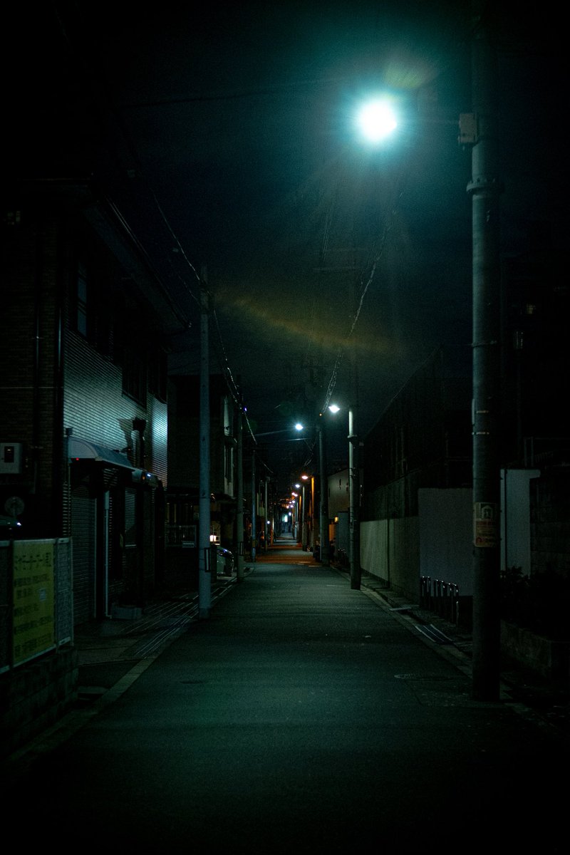 あの日見たこの道の先は
何に繋がってたんだろう
まだ見ぬものを怖がるなら
その目で見てやれ

#photographer
#夜道