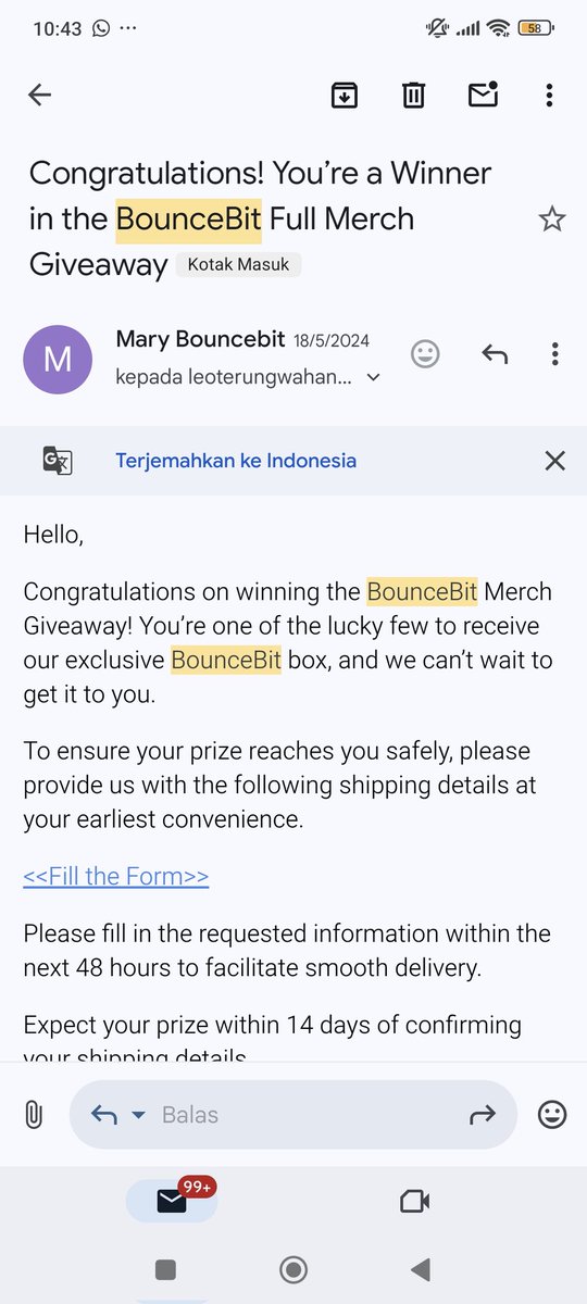 Web3WithEza's tweet photo. I’ve been actively building in Web3, here’s proof!

Joined @bouncebit (May 2024–2025) &amp; won:
• 79.51 $BB testnet reward
• Official merch box

Thanks to Pharos team: @HZ7102 @wishlonger &amp; @0xJayZ

Let’s #buildonpharos with @pharos_network

@paidut80 @DanilUntung @crown_io https://t.co/kecTKuz9ia