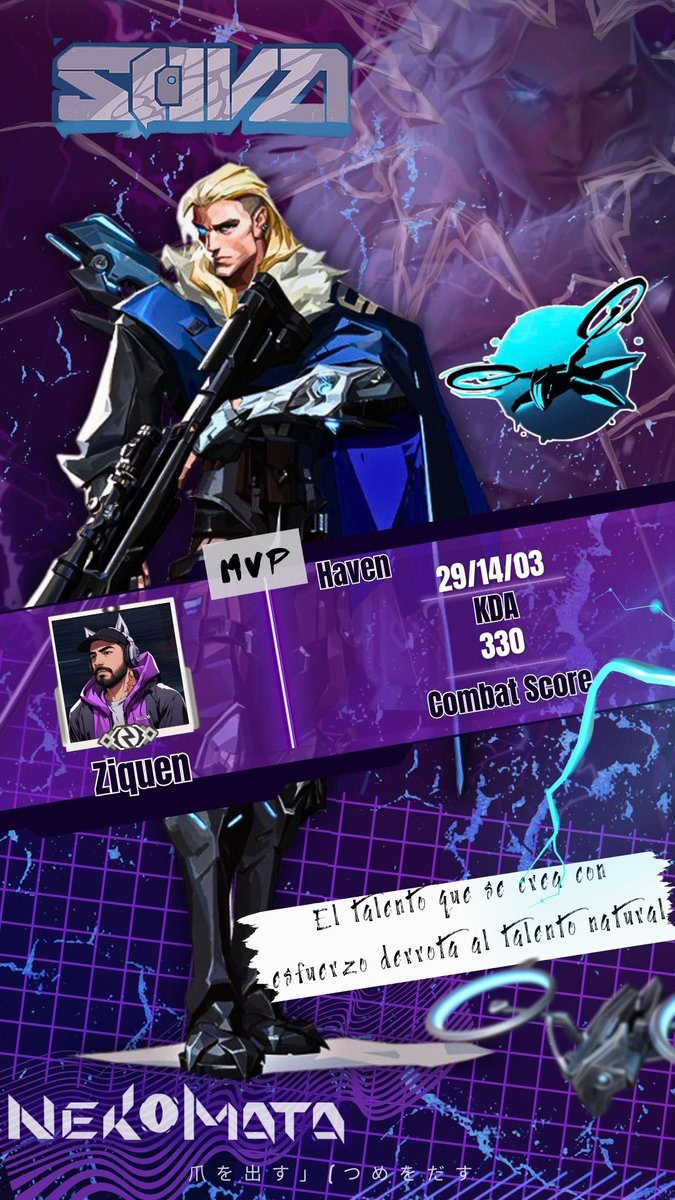 MVPs de la serie de hoy vs ruge.gg
Con +2 Infartos para nuestro IGL (denle amor) amazaron, ¡felicidades a <a href="/ziqenFps/">NKG ziquen</a>  y <a href="/brxknnn7/">brxknnn ﾒ</a> por romperla en la serie!