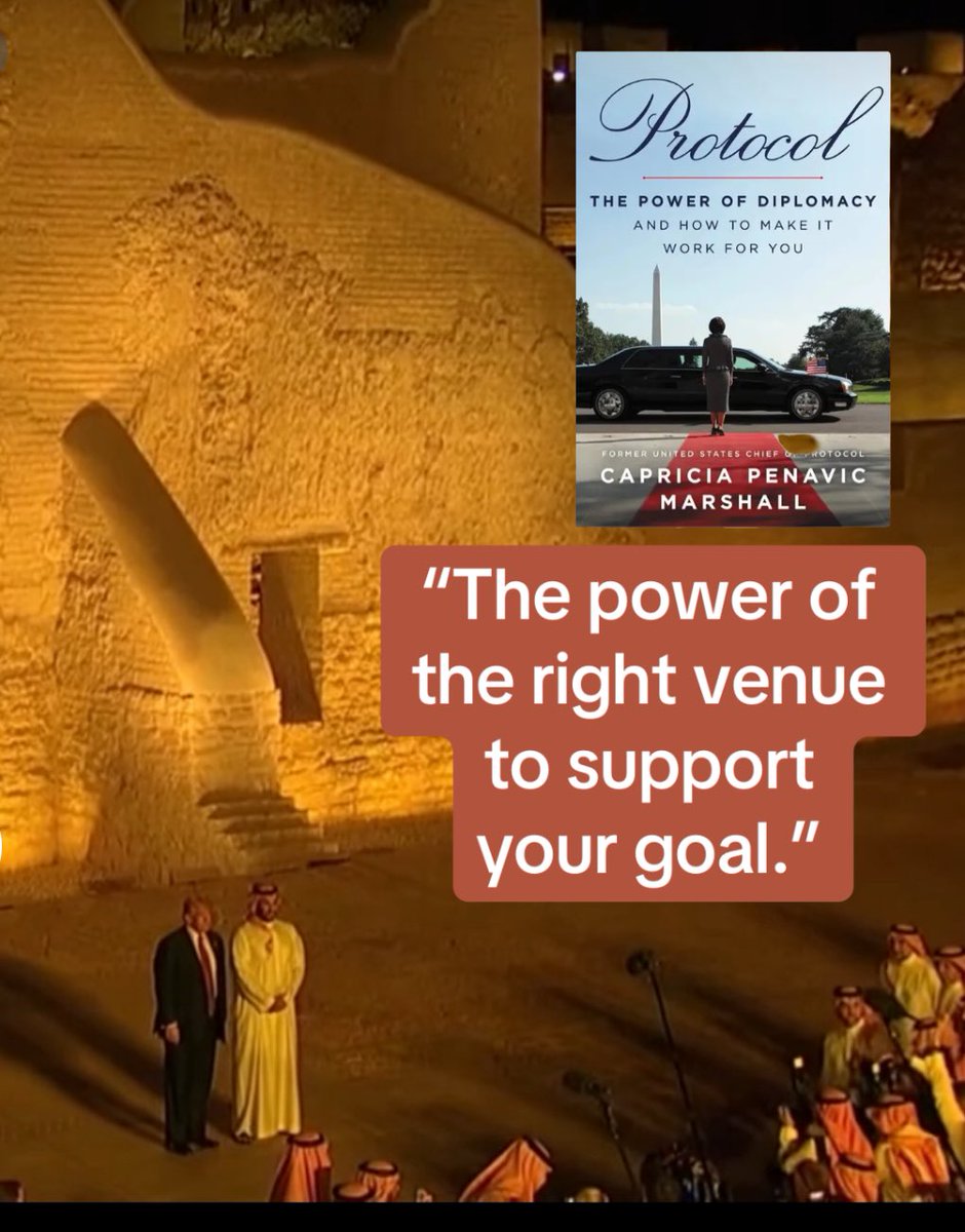 Framing Saudi Greatness
(٣)

" قوة اختيار المكان المناسب لدعم هدفك.” 

هذا الاقتباس يُسلط الضوء على أن اختيار الموقع ليس مجرد قرار لوجستي، بل هو أداة استراتيجية تعكس الرسائل الثقافية والسياسية

#SaudiArabia #riyadh #الرياض_الان #محمد_بن_سلمان