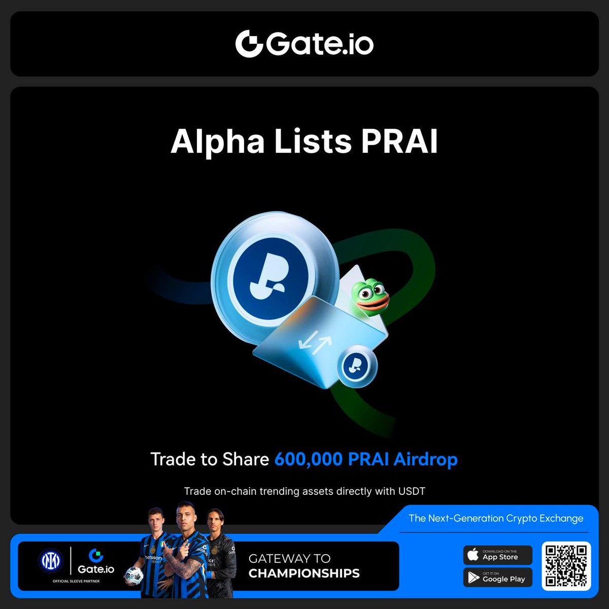 techmkyt's tweet image. Gate.io Alpha listed PRAI!
⚡Claim your PRAI now -  first come, first served!

🔗 Register now: gate.io/announcements/…

#Gateio #GateioAlpha #PRAI #PrivaseaAI

Register here 🛑 
gate.io/share/VLBGVTEB