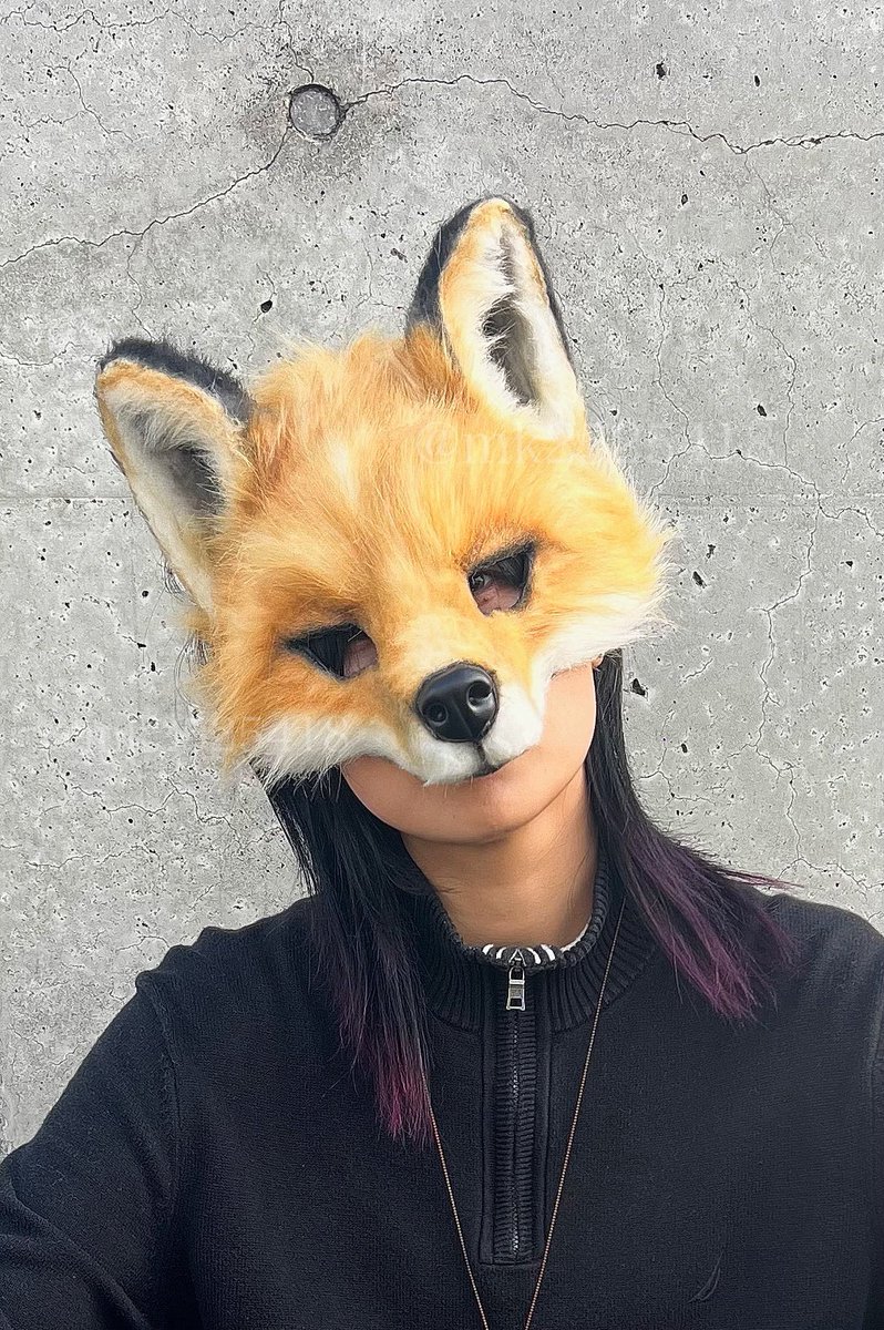 mk2525418's tweet photo. 🦊🎭🌳🚶♪
#マスク #mask #仮面 #アニマルマスク #animalmask #キツネ #Fox #furry #休日 https://t.co/6oM5r2cz1d