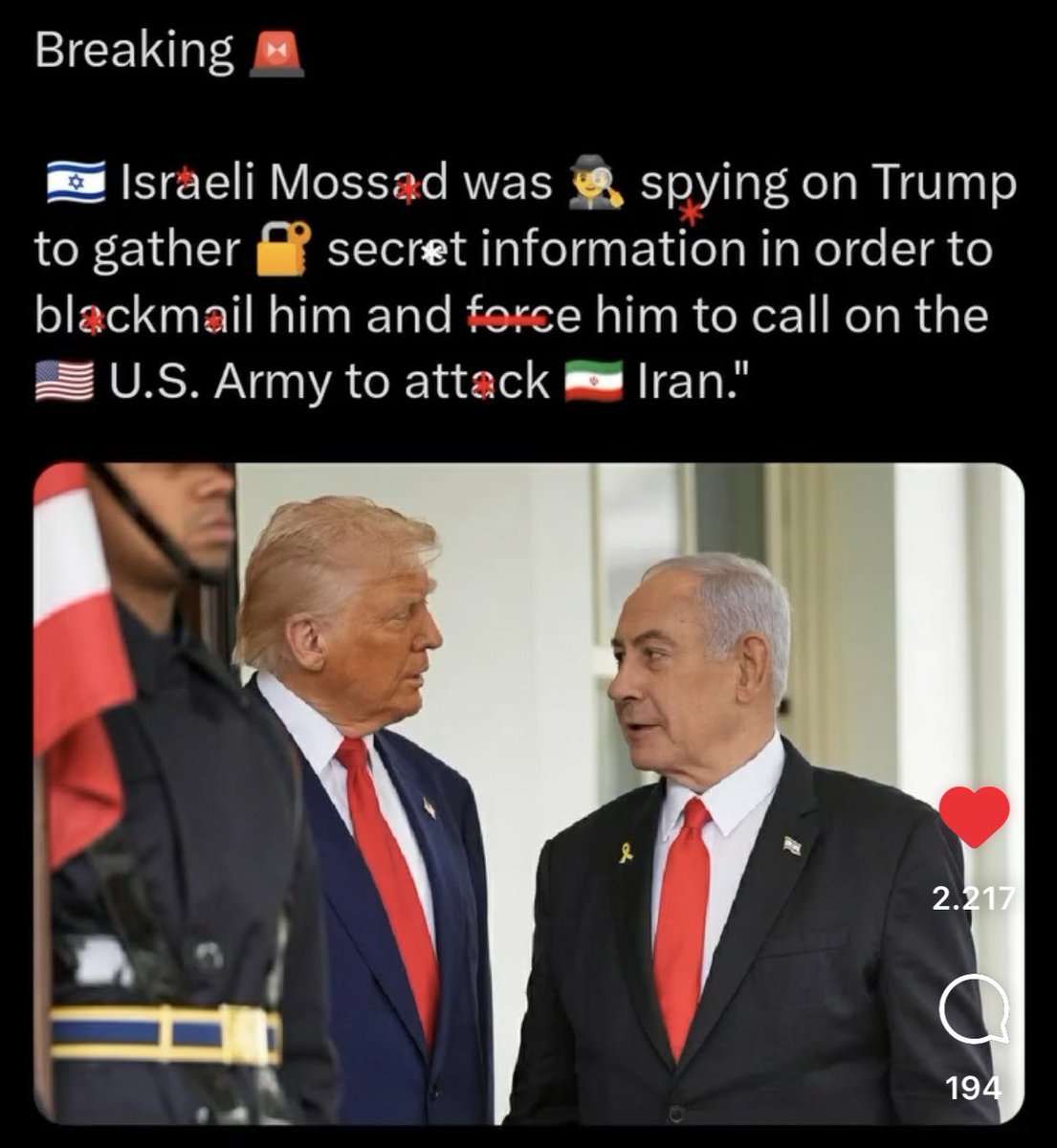 TrumpFansBayern's tweet photo. 1/7 Präsident Trump ist ab sofort in großer Gefahr 

Der ehemalige Leiter des FBI’s, James Comey, hat heute via X (ehemals Twitter) mit dem Code „86 47“ zur Ermordung von Präsident Trump aufgerufen. 

Gegen ihn wird bereits ermittelt. https://t.co/XaBdic3WhI