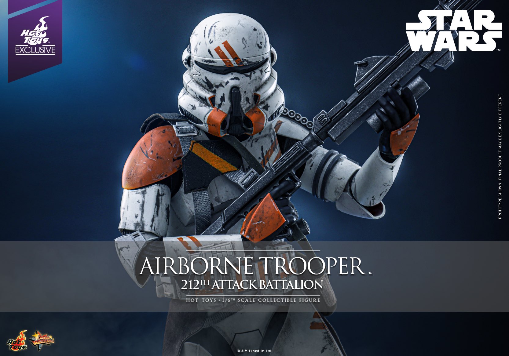 トイサピ限定 ホットトイズ スター・ウォーズ エアボーン・トルーパー ムービー・マスターピース】『スター・ウォーズ エピソード3