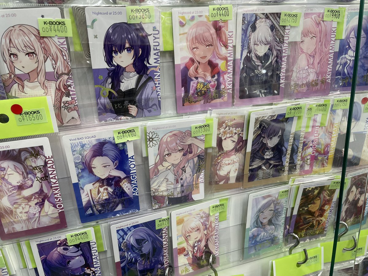 コーナー紹介】 プロジェクトセカイ ライブ館αで プロセカグッズ展開中