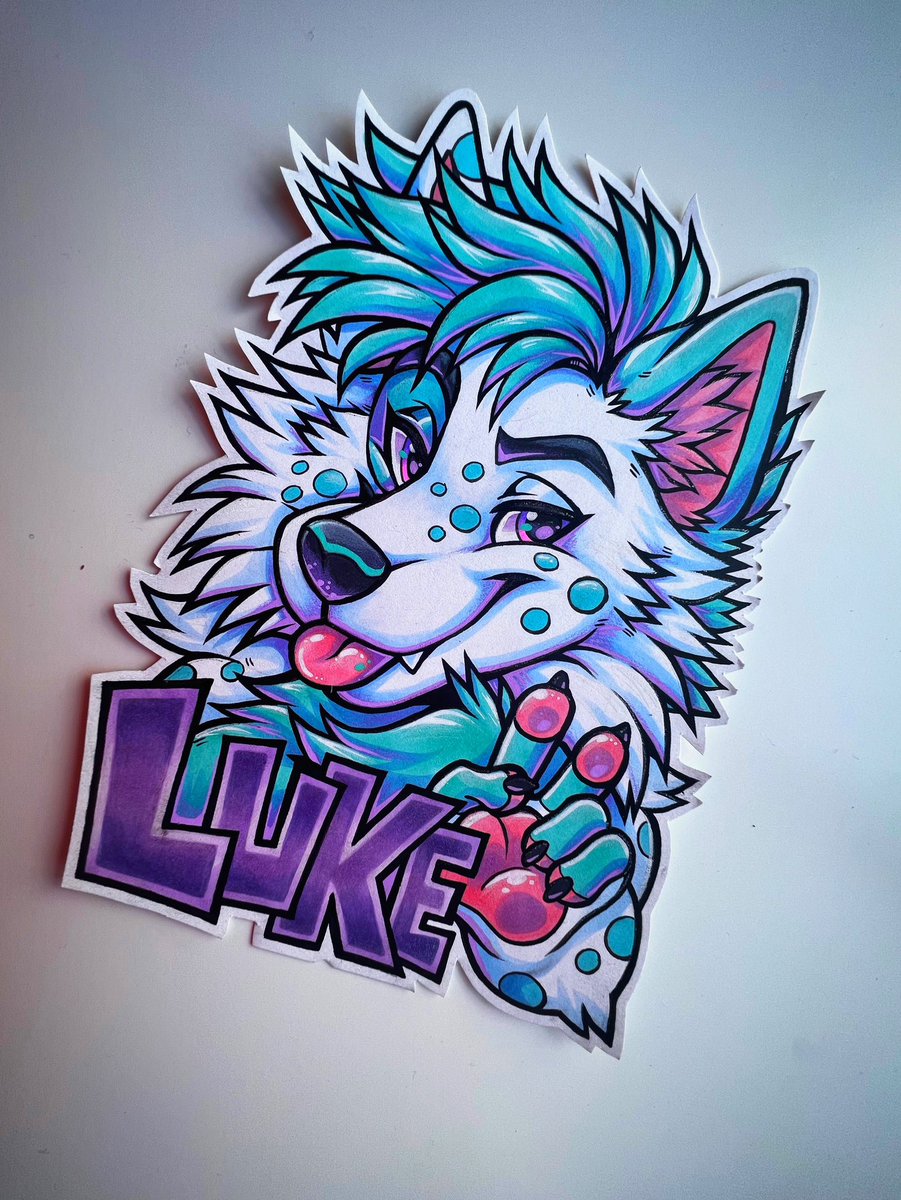 Muttasaur's tweet image. Traditional badge for @luke_spots 💜