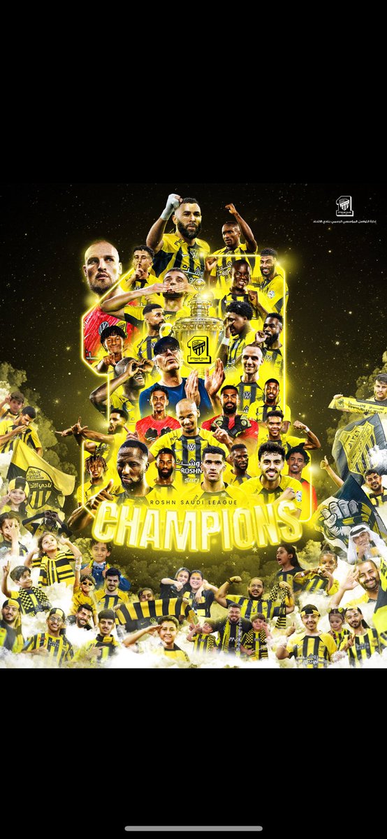 hmmd192's tweet photo. جــبنا الــدوري 🤩🔥
#بطل_دوري_روشن_السعودي
#الاتحاد
الف. الف. الف الف مبروك الحمدلله بعد موسم متعب وشاق واصابات وتحديات كثيرة الاتحاد بحقق اصعب دوري وينتصر على جميع الاندية الكبار 🖤🖤🖤🖤🖤💛💛💛💛💛💛💛💛💛 https://t.co/bRDqCp7qVv