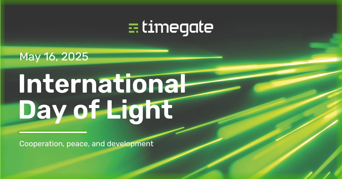 Timegate Instruments tweet media