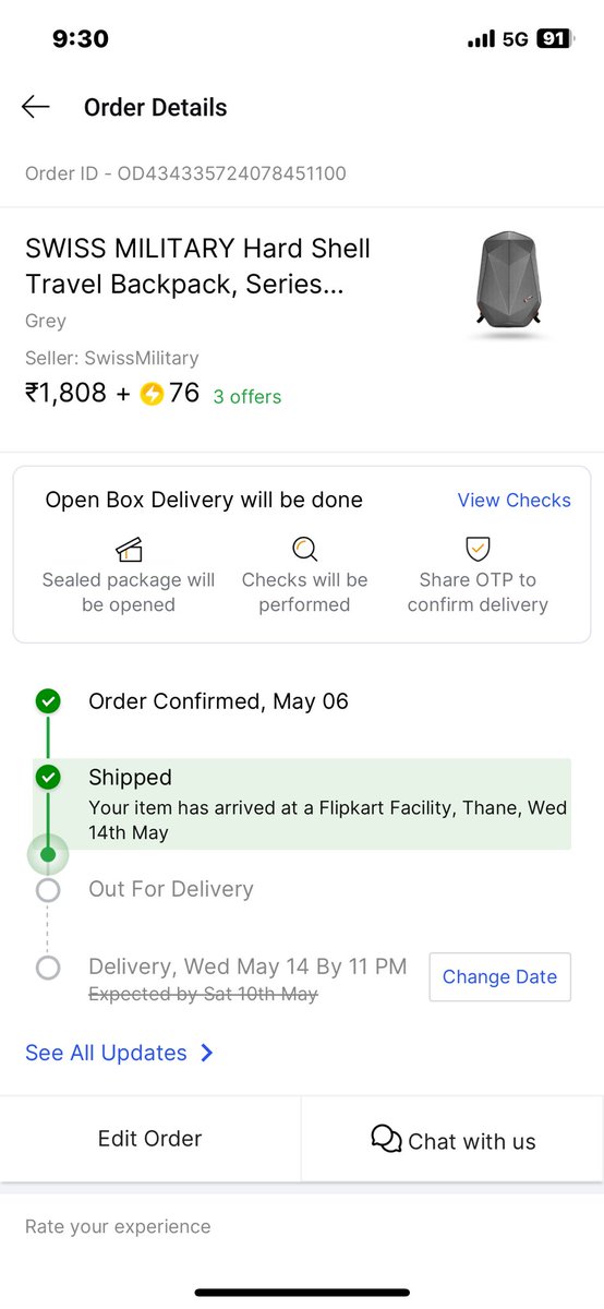 TheBeingMan's tweet photo. @flipkartsupport :whats wrong? Its been 12 days and there's zero progress and sub-zero communication #totalfail 

#flipkart https://t.co/XPHNNUFvrI