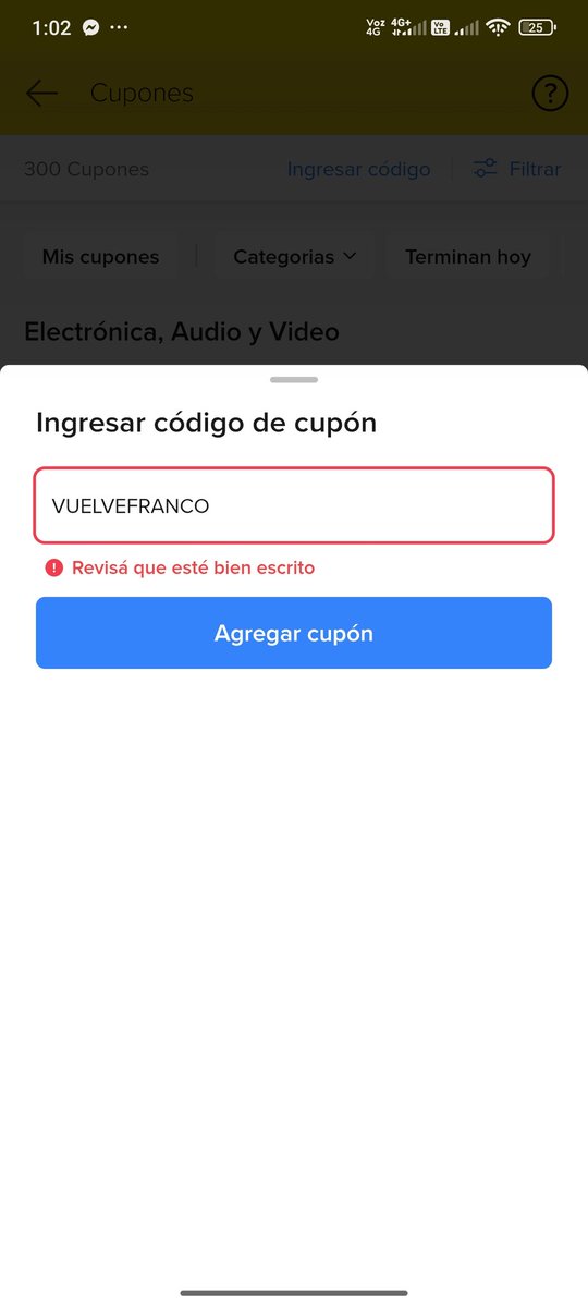 mauro DM (@maurinead) on Twitter photo Cómo que <a href="/ML_Argentina/">Mercado Libre Argentina</a> no tiene pensado que poner este cupón?? Son sponsor de Franquitooo dale activen Cómo que <a href="/ML_Argentina/">Mercado Libre Argentina</a> no tiene pensado que poner este cupón?? Son sponsor de Franquitooo dale activen