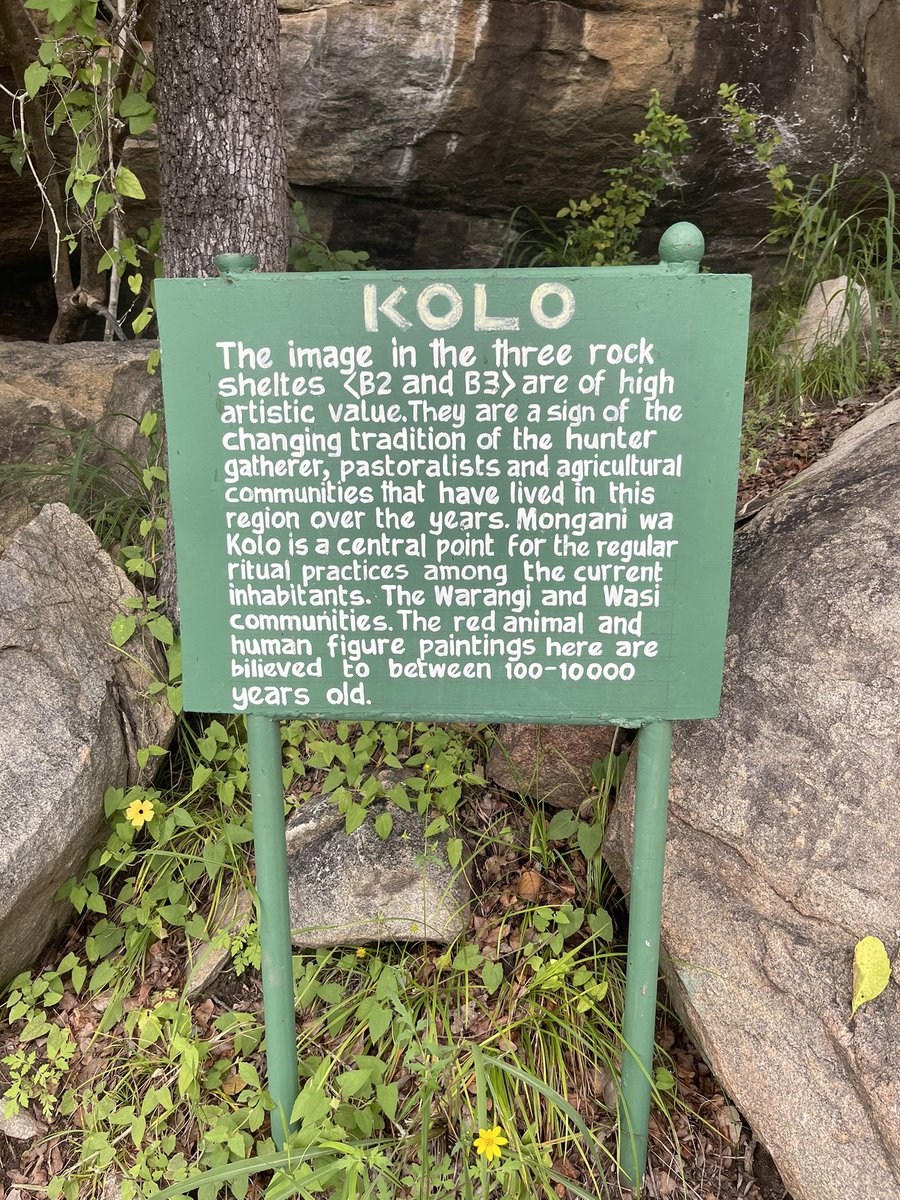 MunisiNeema's tweet photo. A visit to three rock shelters of high artistic values in Kolo. The visit was of high significance since community archaeology and living heritage are often intertwined as local communities are often involved in the preservation &amp; celebration of tangible and intangible heritage https://t.co/UVLd4FrDhx