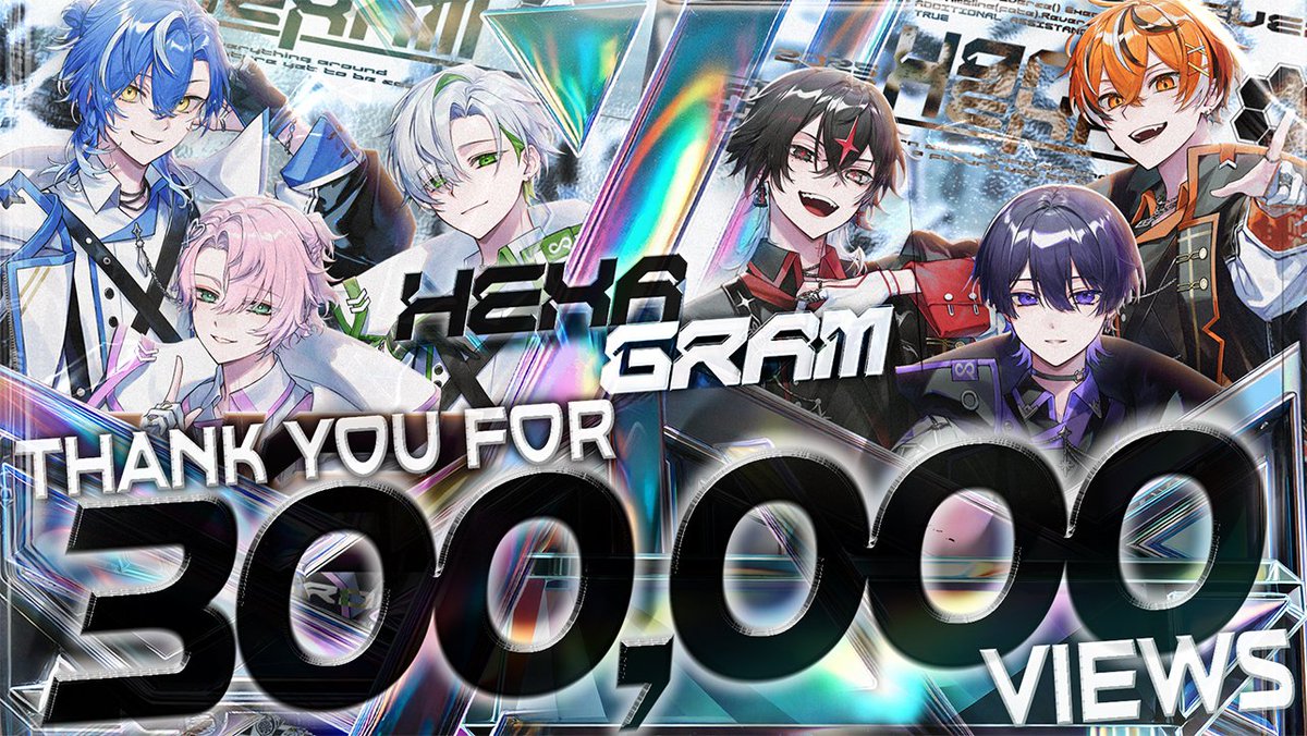 ▷「HEXAGRAM」総再生数30万突破しました◀

◤全身全霊で、打ち払え。◢
youtu.be/HBhkALzQwHU?fe…

#クロノヴァ