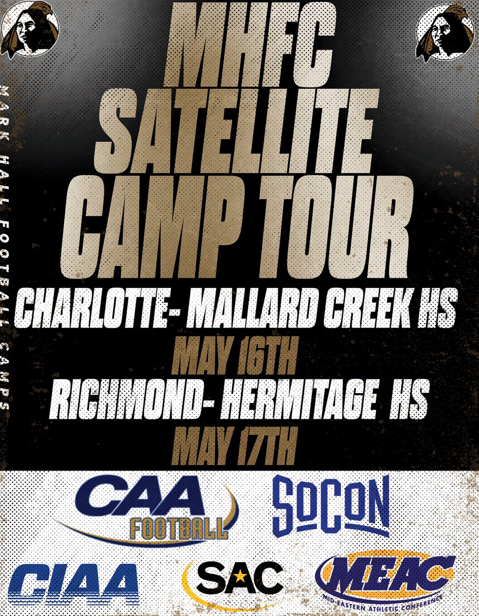 Tino Smith (@martinosmith28) on Twitter photo I will be attending <a href="/UNCP_Football/">UNCP Braves Football</a> camp at Mallard Creek High School tomorrow.🔥🔥
<a href="/CoachJayMo74/">Jamar Moore</a>
<a href="/coachDames/">Coach Dame</a>
<a href="/THE_44_BULLDOG/">Zeek Bigger®</a>
<a href="/Coach_Watts21/">Zac Watts</a>
<a href="/DariusJamesHFC/">Darius James</a>
<a href="/CoachHallUNCP/">Mark Hall</a> I will be attending <a href="/UNCP_Football/">UNCP Braves Football</a> camp at Mallard Creek High School tomorrow.🔥🔥
<a href="/CoachJayMo74/">Jamar Moore</a>
<a href="/coachDames/">Coach Dame</a>
<a href="/THE_44_BULLDOG/">Zeek Bigger®</a>
<a href="/Coach_Watts21/">Zac Watts</a>
<a href="/DariusJamesHFC/">Darius James</a>
<a href="/CoachHallUNCP/">Mark Hall</a>