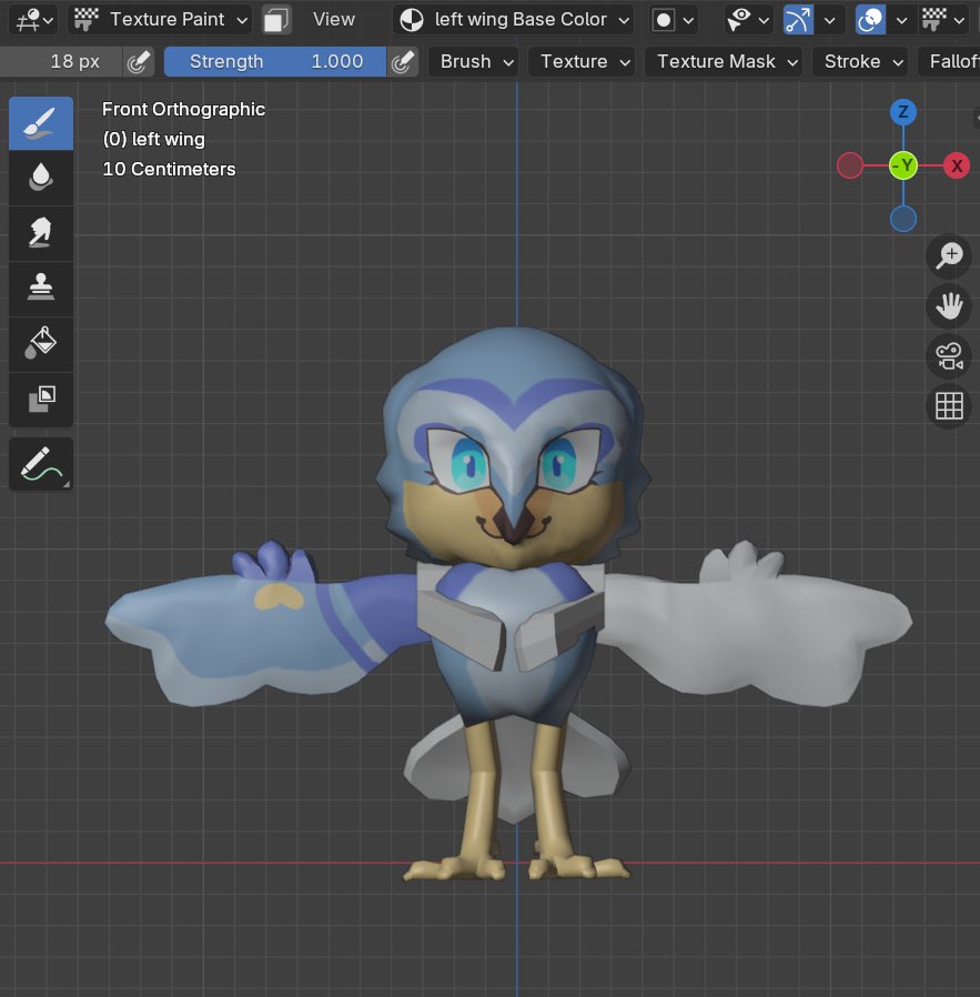 Yippee!! (Credits to my friend for the coloring, they’re gonna teach me tomorrow) chest part isn’t done yet ignore that