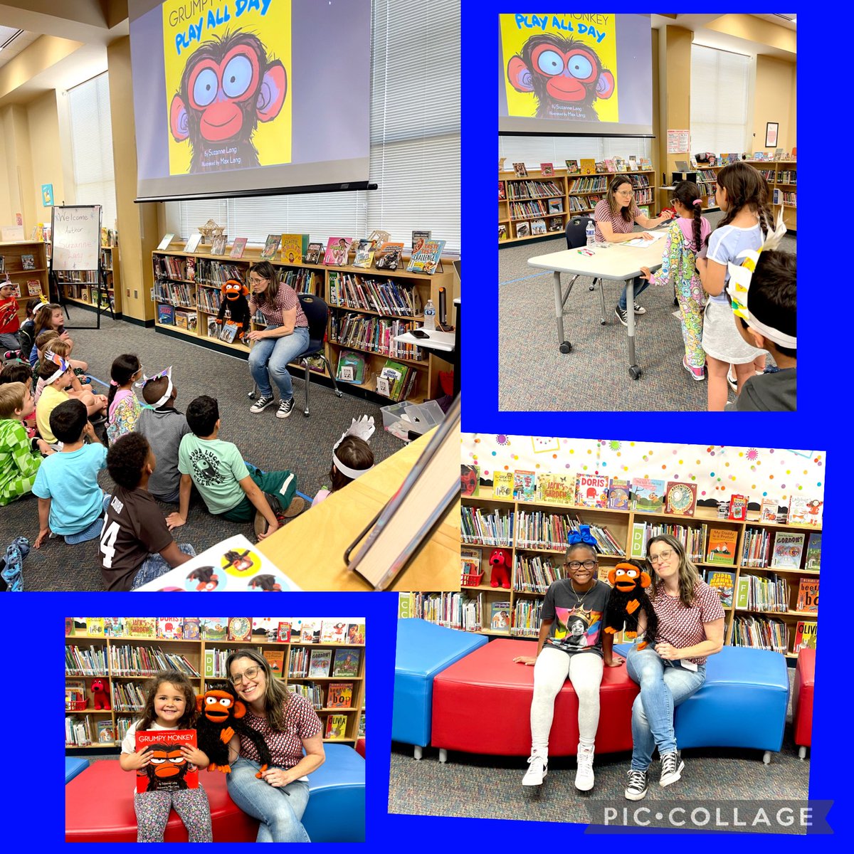Carnahan Library (@carnahanlibrary) on Twitter photo Grumpy Monkey Author Suzanne Lang visited with our lower grade Cardinals right before Storyfest. <a href="/NISDLib/">NISDLibraryServices</a> <a href="/NISDCarnahan/">Carnahan Elementary</a> ๐ Grumpy Monkey Author Suzanne Lang visited with our lower grade Cardinals right before Storyfest. <a href="/NISDLib/">NISDLibraryServices</a> <a href="/NISDCarnahan/">Carnahan Elementary</a> ๐