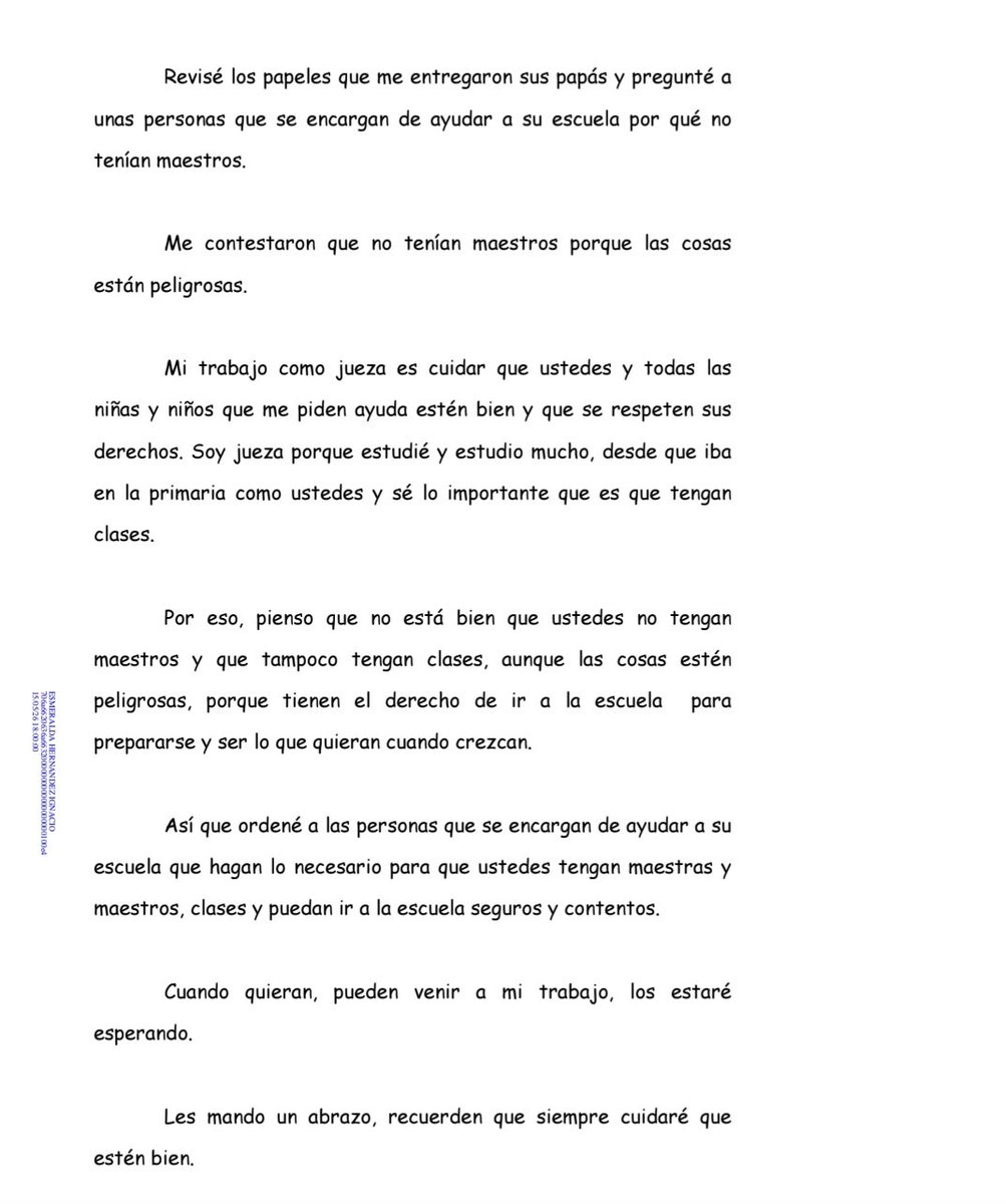 📌 La orfandad educativa de la niñez indígena en la Montaña | <a href="/Tlachinollan/">Tlachinollan CDHM</a> | 👀 Después de 8 meses de que las niñas y niños de la Primaria Bilingüe “Benito Juárez” no tuvieran clases, una jueza ordenó a la SEG mandar docentes, pero sólo uno ha llegado.👉🏽 bit.ly/4jS3sJK