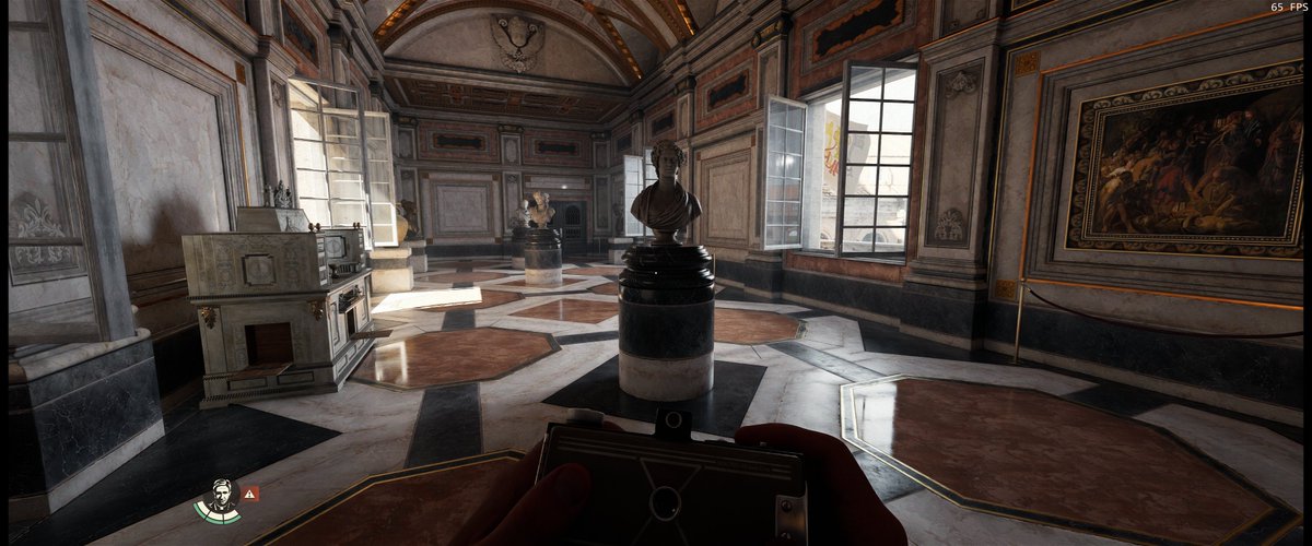 chrisw's tweet image. Wild to me that this is what's possible in games today. Insane fidelity at 100fps.