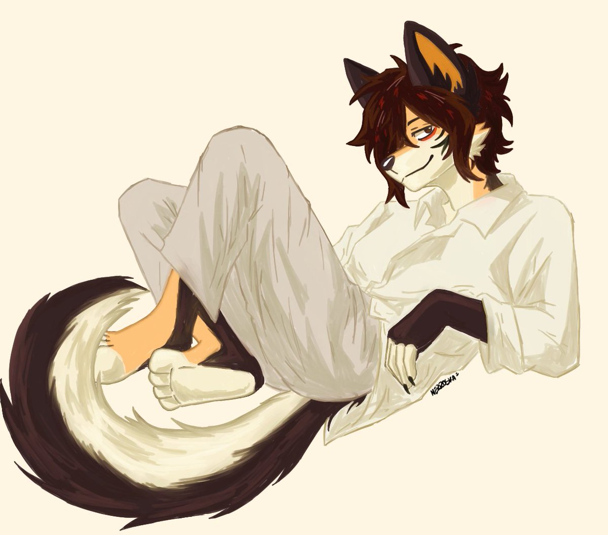 🍂

#furryart #furryartist #kemono #furry #originalcharacters #rkgk