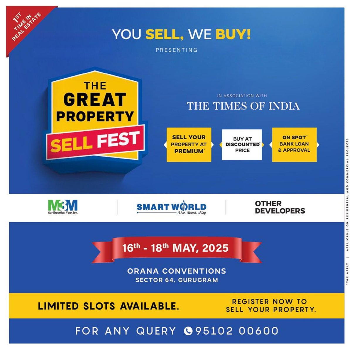 Got a property to sell? We’re making it easier, faster, and more rewarding than ever. You sell, we buy – and at premium value! #GreatPropertySellFest