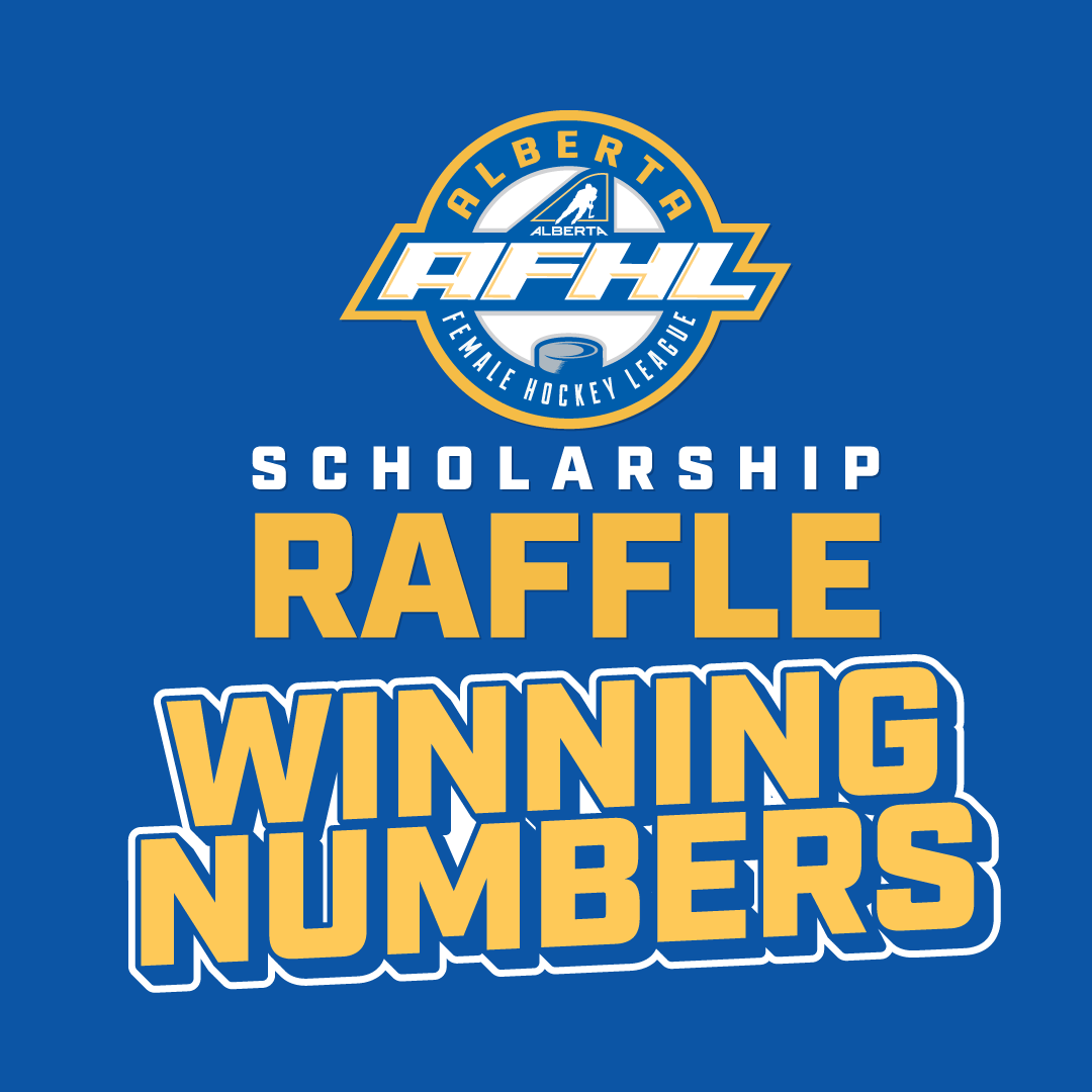 🎓 AFHL Scholarship Raffle – Winning Numbers 

🥇 1st Place: #A-1116
🥈 2nd Place: #A-1153
🥉 3rd Place: #A-1027
 
Congratulations to our winners! Please contact us directly to claim your prize.