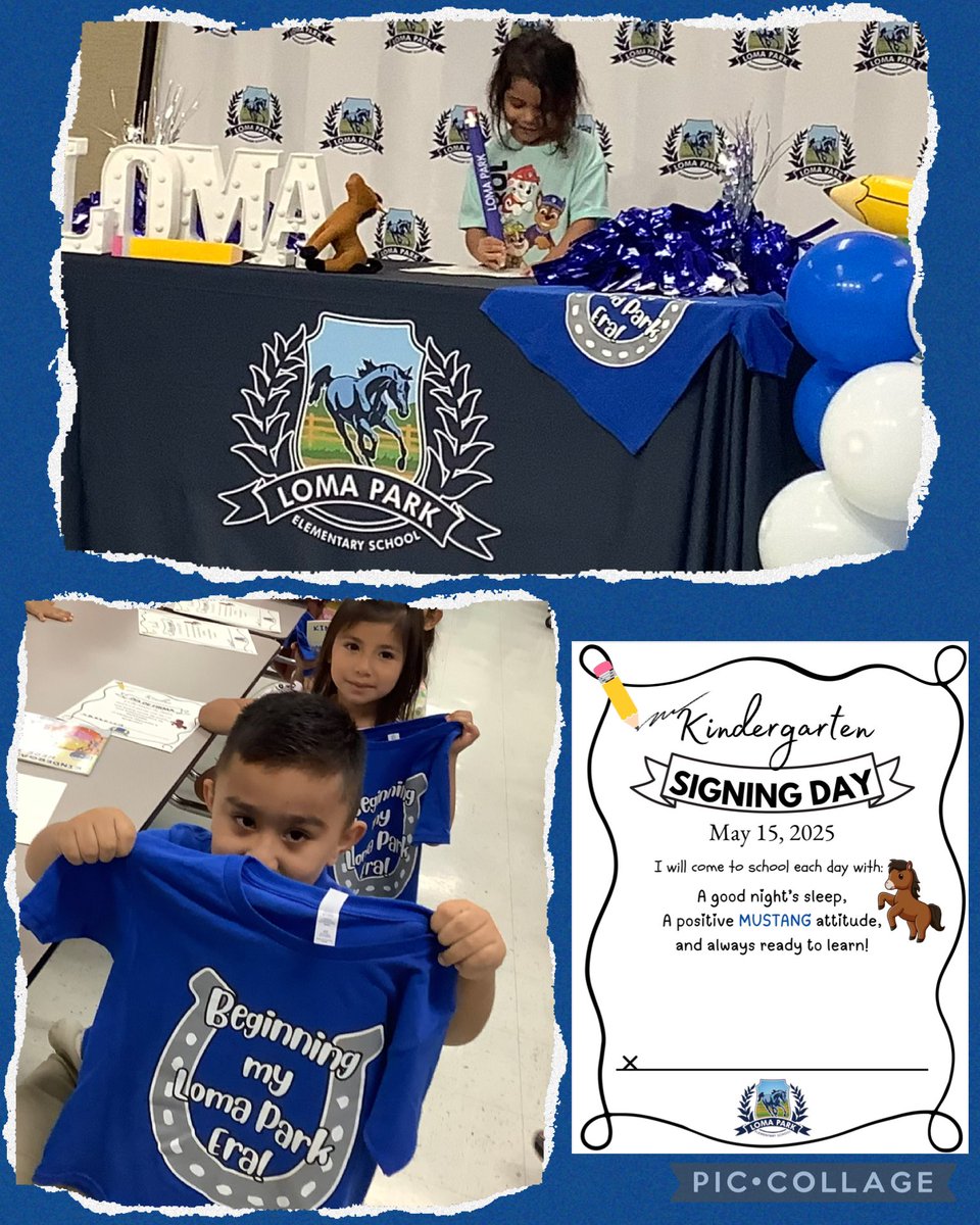 Valerie Arroyo (@mrsvarroyo) on Twitter photo Loma Park was full of smiles & excitement today at our 1st Annual Kindergarten Signing Day!
Today, our soon-to-be Kinders committed to beginning their Loma Park Era! We are excited to have them join us very soon! <a href="/LomaParkES/">Loma Park Elementary</a> <a href="/EISDofSA/">Edgewood ISD</a> Loma Park was full of smiles & excitement today at our 1st Annual Kindergarten Signing Day!
Today, our soon-to-be Kinders committed to beginning their Loma Park Era! We are excited to have them join us very soon! <a href="/LomaParkES/">Loma Park Elementary</a> <a href="/EISDofSA/">Edgewood ISD</a>