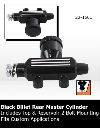 TeddCycle's tweet photo. Billet Rear Master Cylinder Black #23-1661 is in stock! Black rear master cylinder includes top and reservoir 2 bolt mounting. Features a sleek custom design with a 14mm bore size. 1-3/16" center to center mount holes on tabs.
FITS: Custom Application
https://t.co/aFQAVFbPhp https://t.co/ndQJ5jQ6Sm