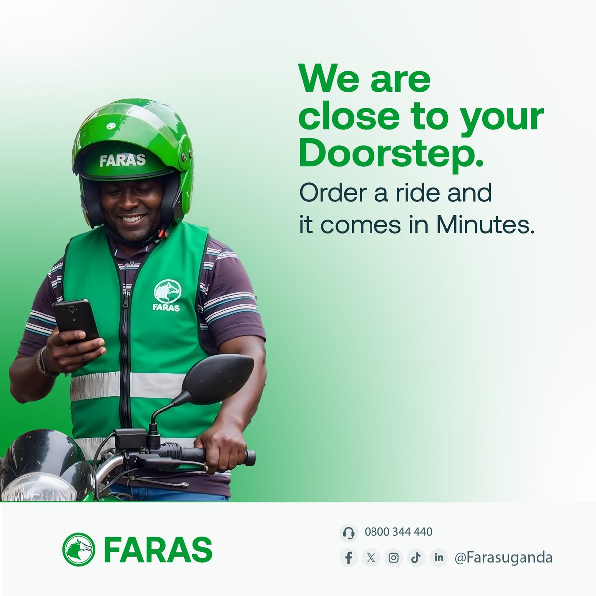 _rodneyrodfour's tweet photo. Why wait? Faras brings rides to your doorstep in minutes! Try us today for quick service. 
#RideEasy #CloseToYou https://t.co/cM0xRDb6HX
