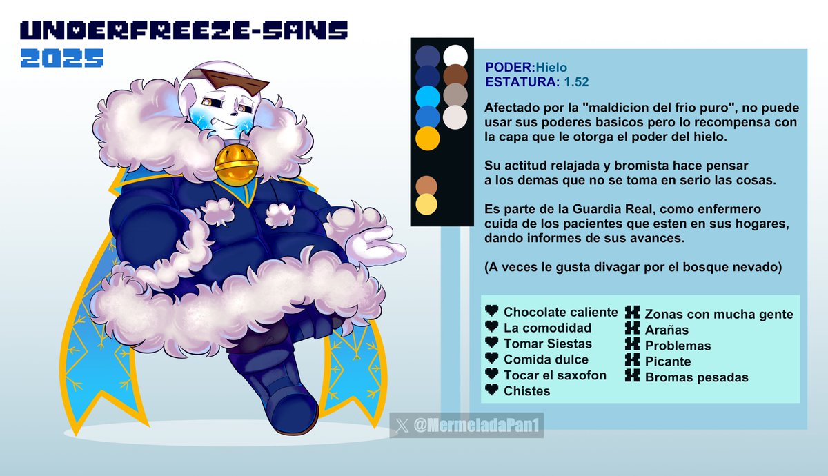 Underfreeze-Sans 2025 ❄🤍 ESP

#underfreeze #undertaleau #freezesans