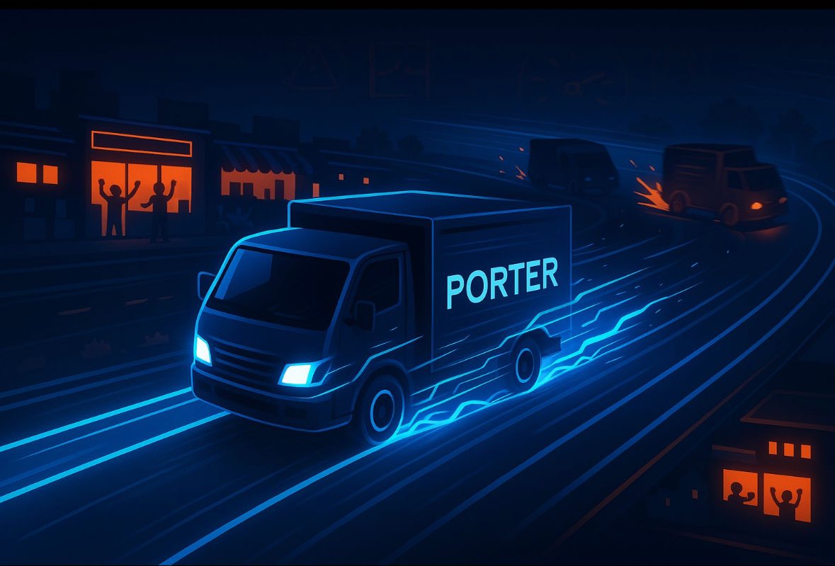 PingAIInsights's tweet photo. Porter scaled like a startup, operated like a fintech, and outpaced the chaos.
Here’s how it hit $1.2B by cutting excess, staying lean, and embedding tech at every turn. CXOs, take note.
Full story: https://t.co/kYSU3aWZ8J https://t.co/rA27nJ9r95