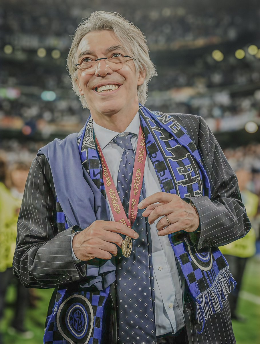 🥇 5× Serie A 
🥇 4× Coppa Italia
🥇 4× Supercoppa Italiana 
🥇 1× UEFA Champions League
🥇 1× FIFA Club World Cup
🥇 1× UEFA Cup

Happy Birthday, Massimo Moratti.
