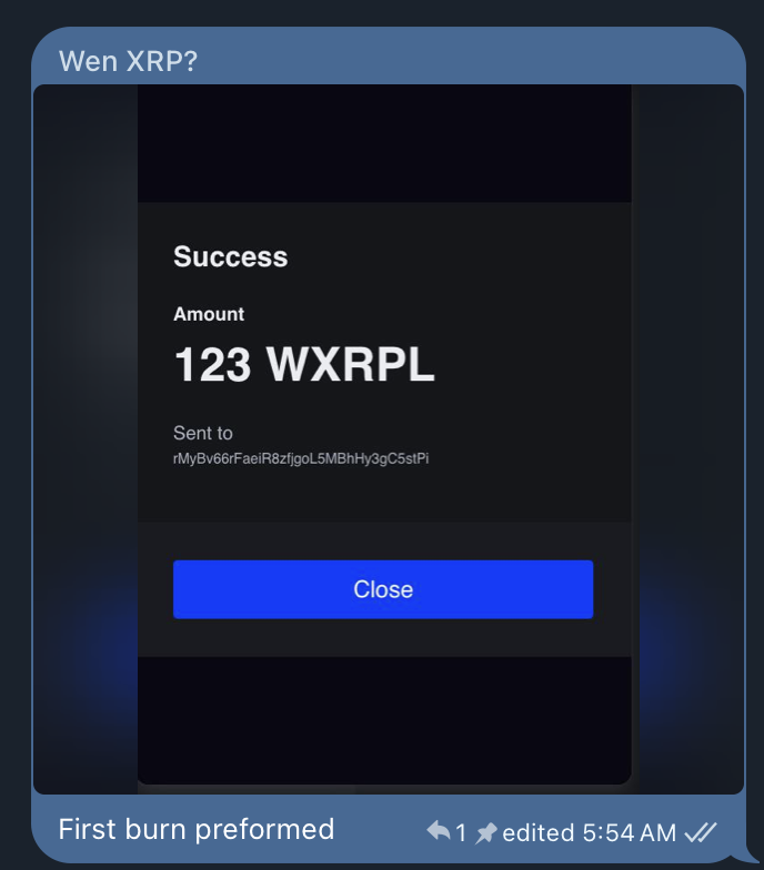 WEN XRP? tweet media