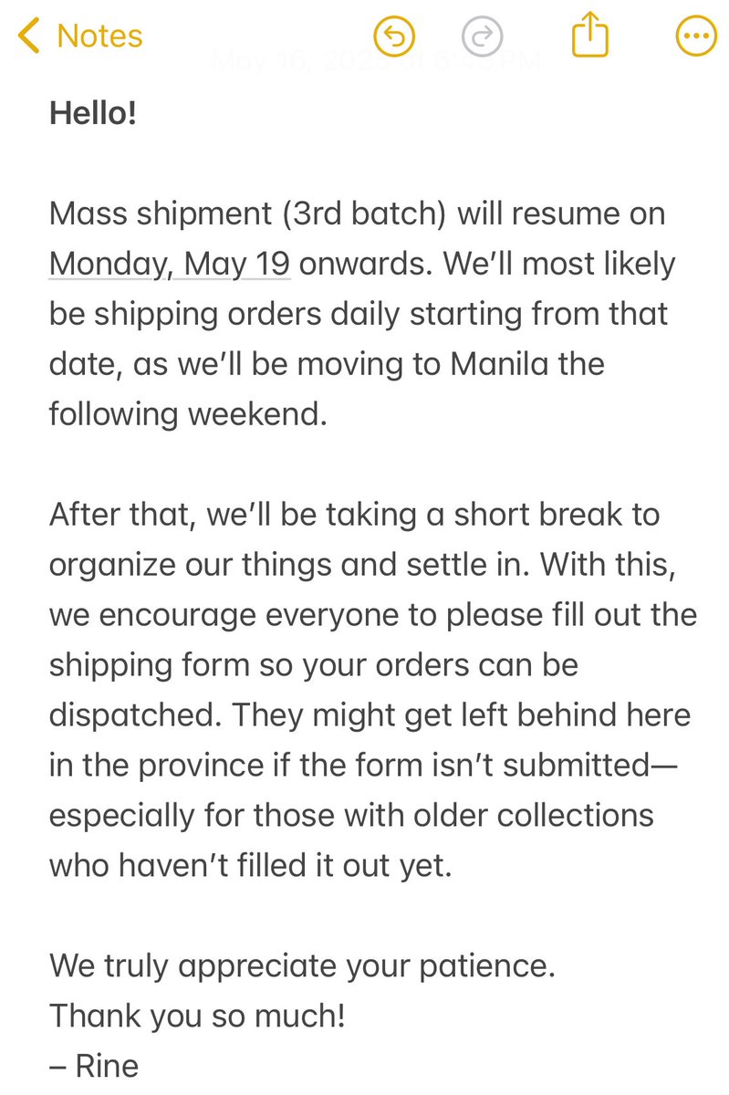 re: shipping

please take time to read 🩷🎀 tysm